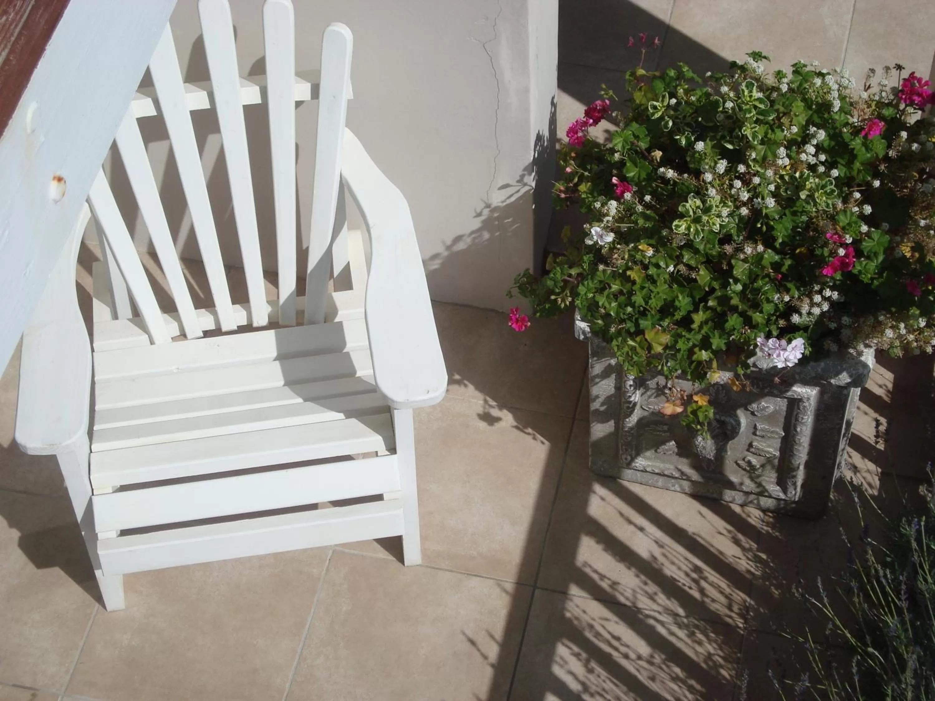 Patio in The Beach House