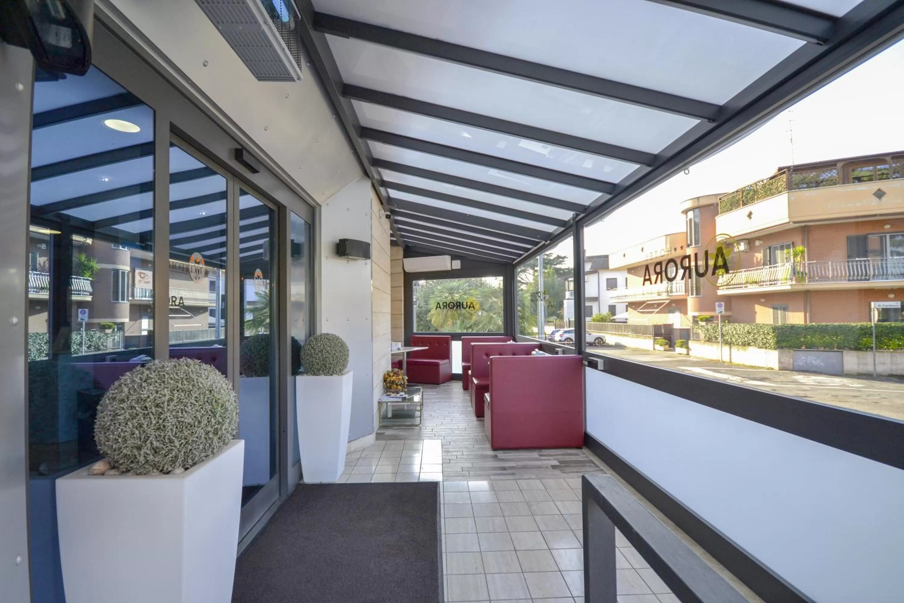 Lounge or bar in Hotel Aurora