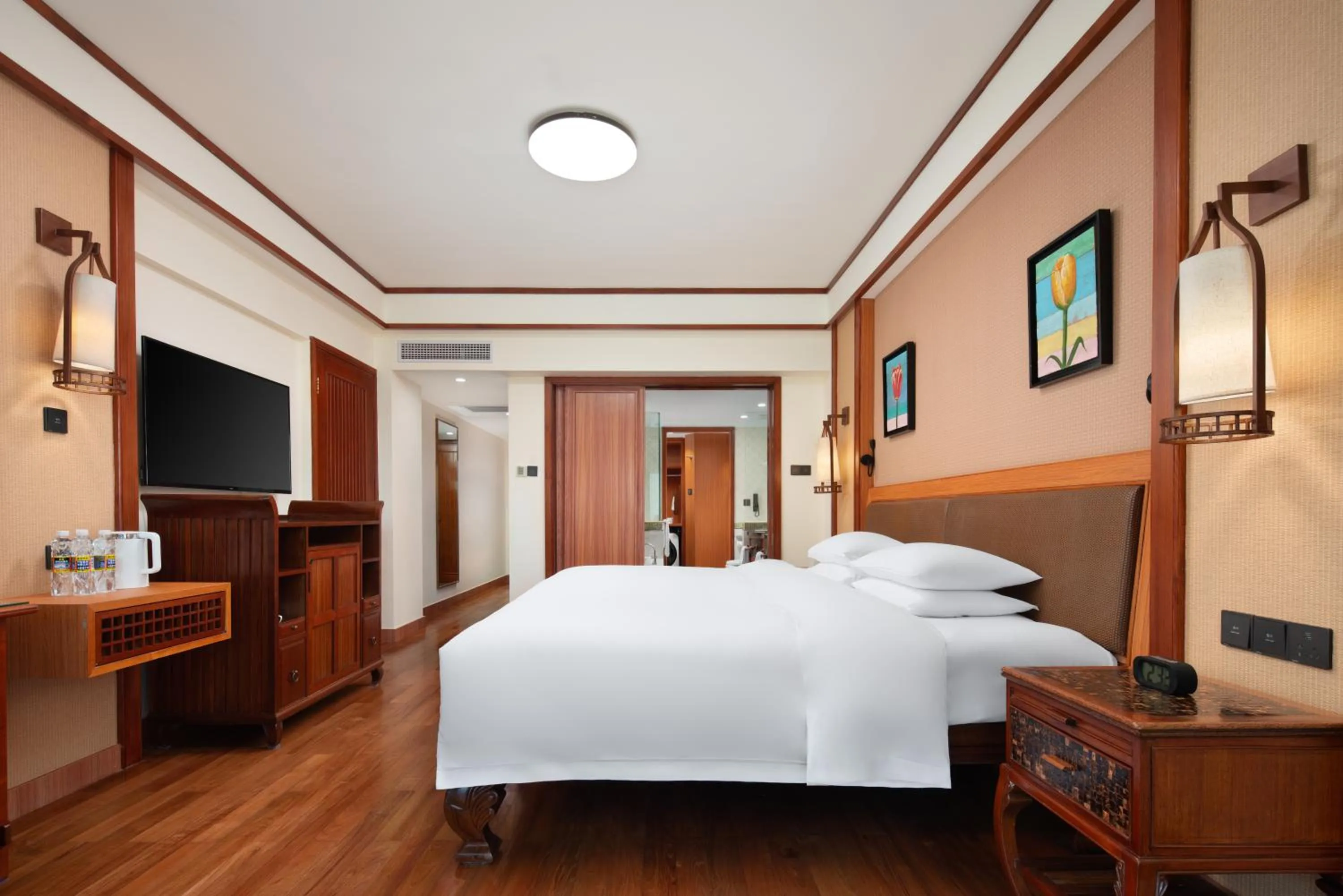 Bed in Horizon Resort & Spa Yalong Bay-Yalong Bay Central