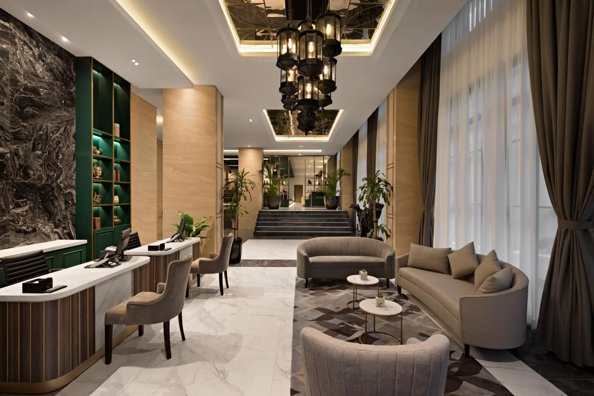 Lobby or reception in Sutasoma Hotel