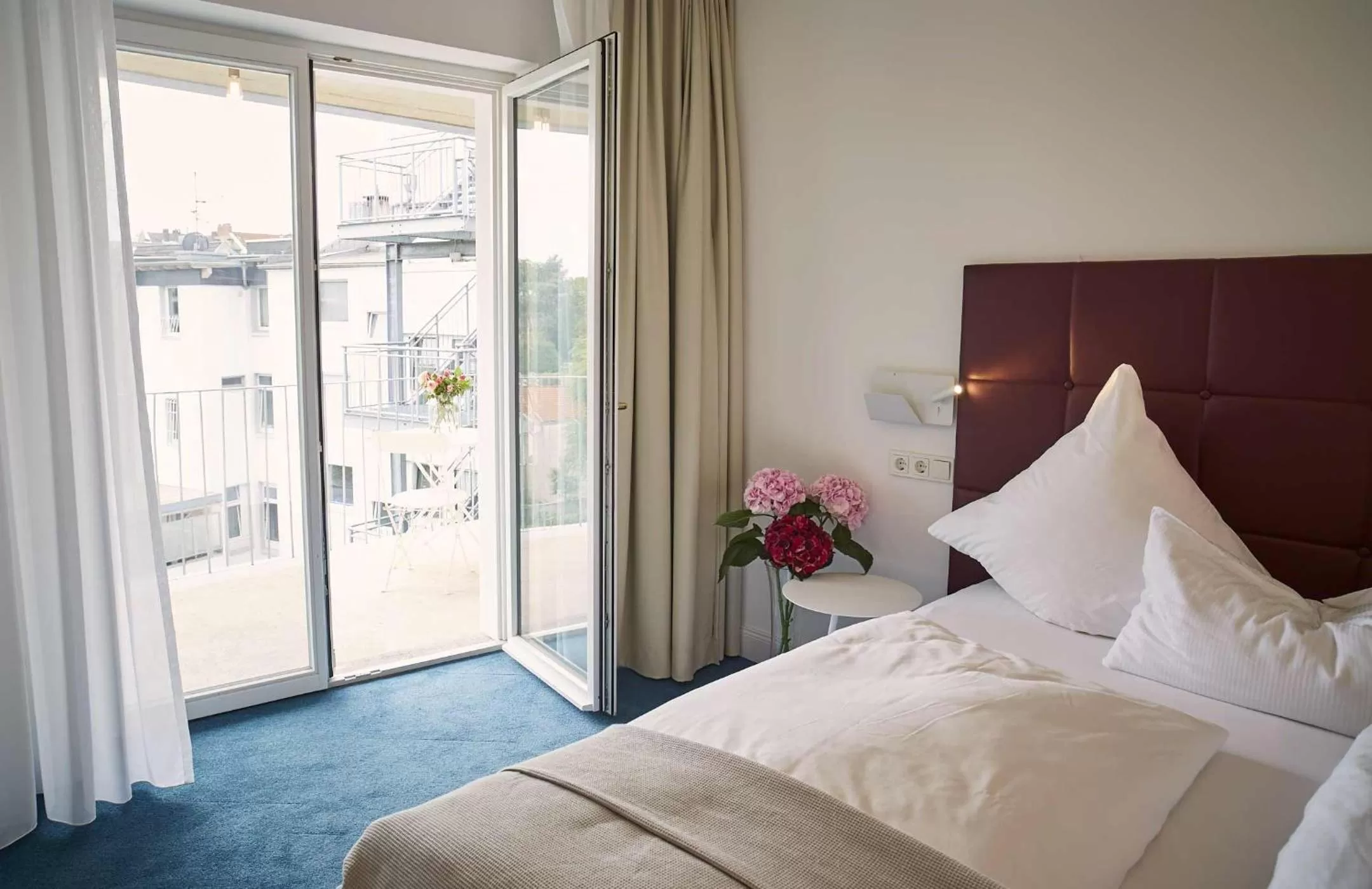 Bed in MAISON MARSIL - Boutique Hotel Köln