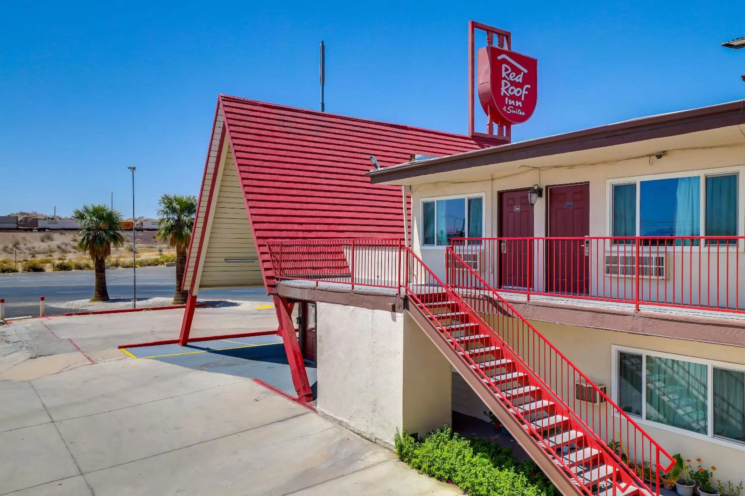 Property building in Red Roof Inn Needles