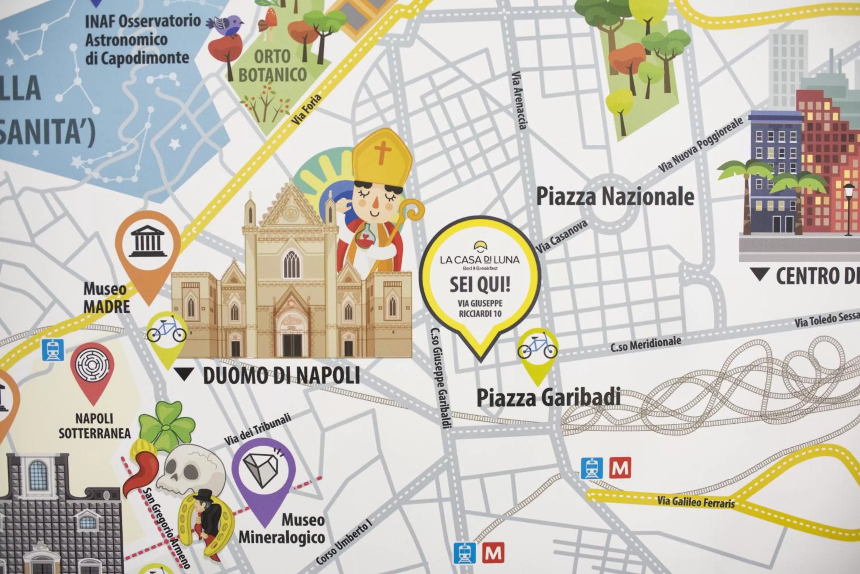 Nearby landmark, Floor Plan in La Casa di Luna