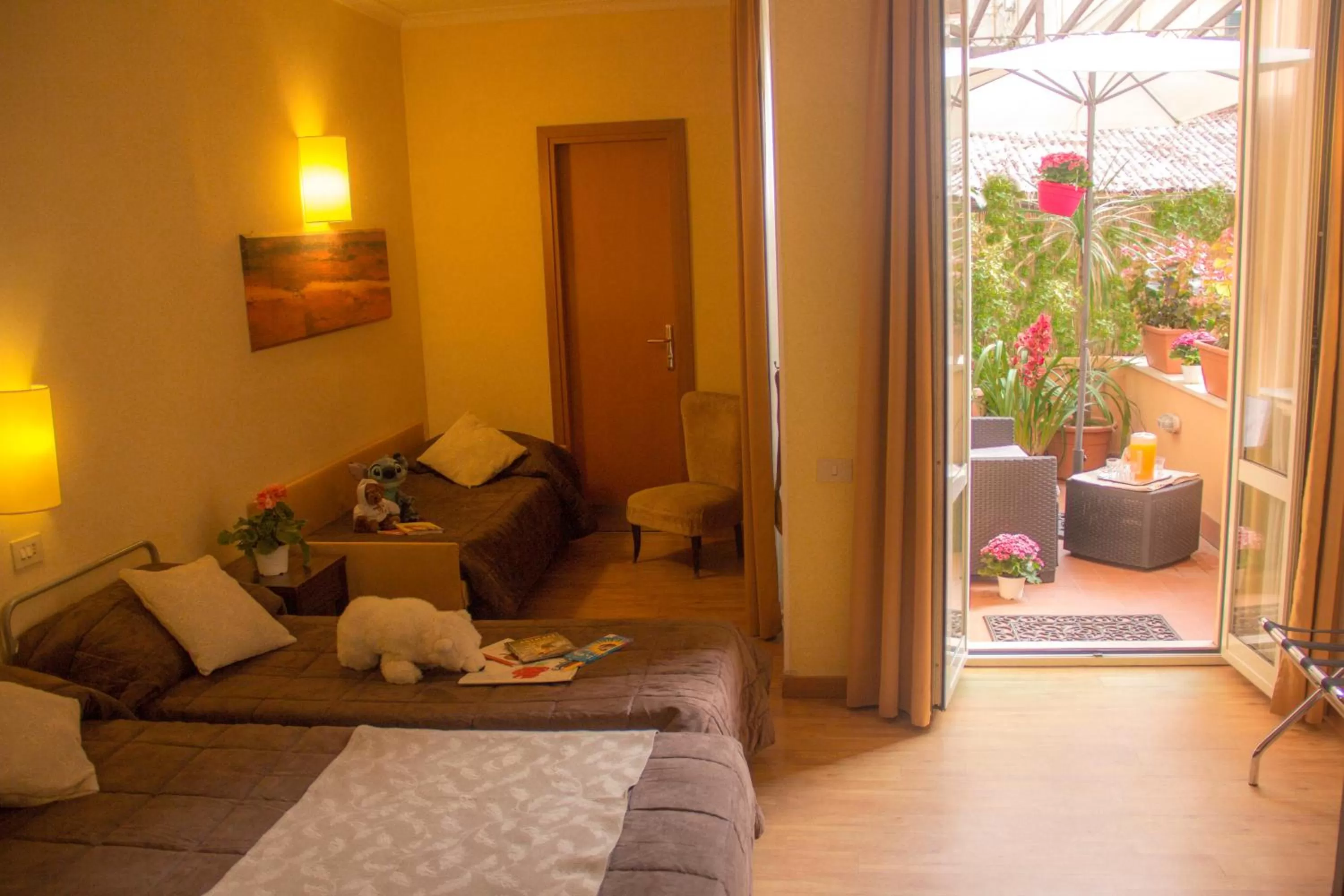 Bed in Hotel Novecento