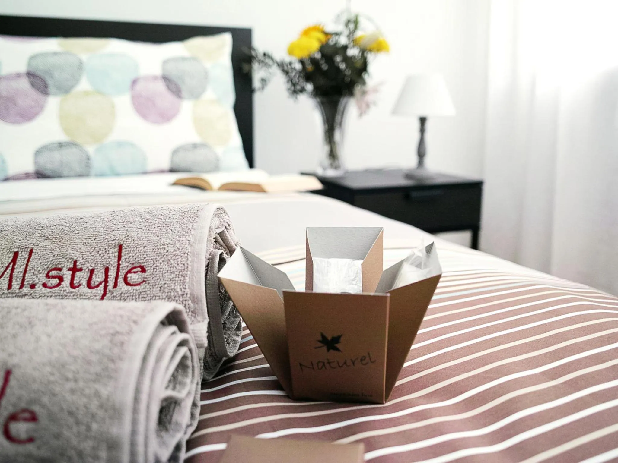 Decorative detail, Bed in MI. Style