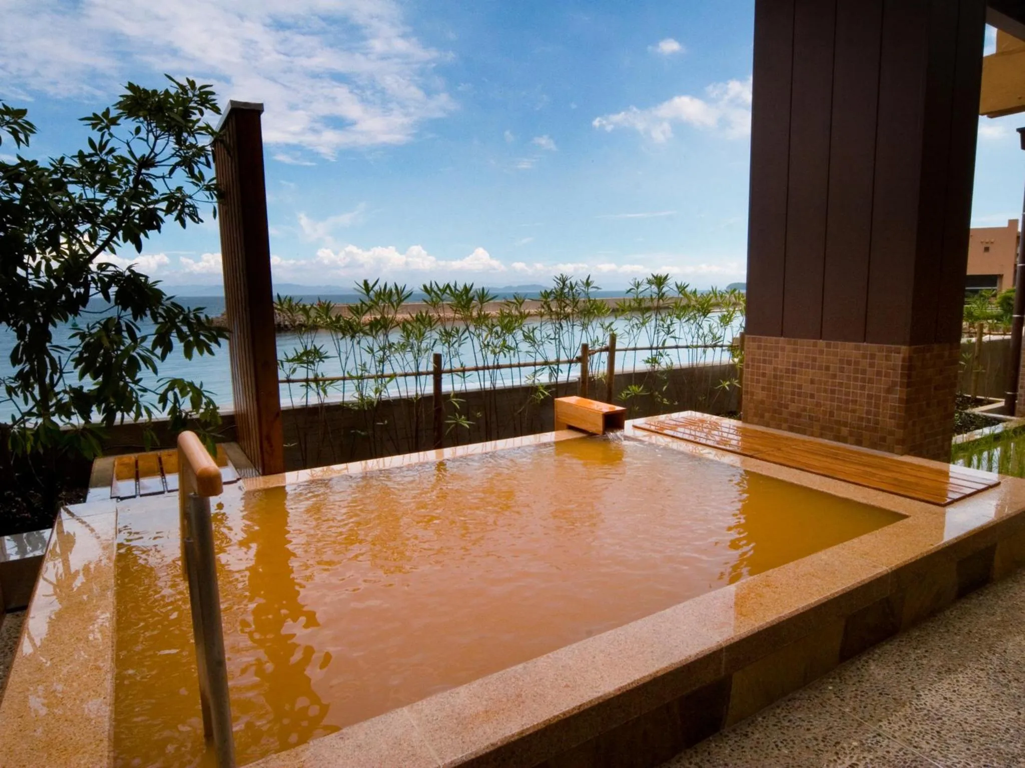 Hot Spring Bath in Hotel New Awaji