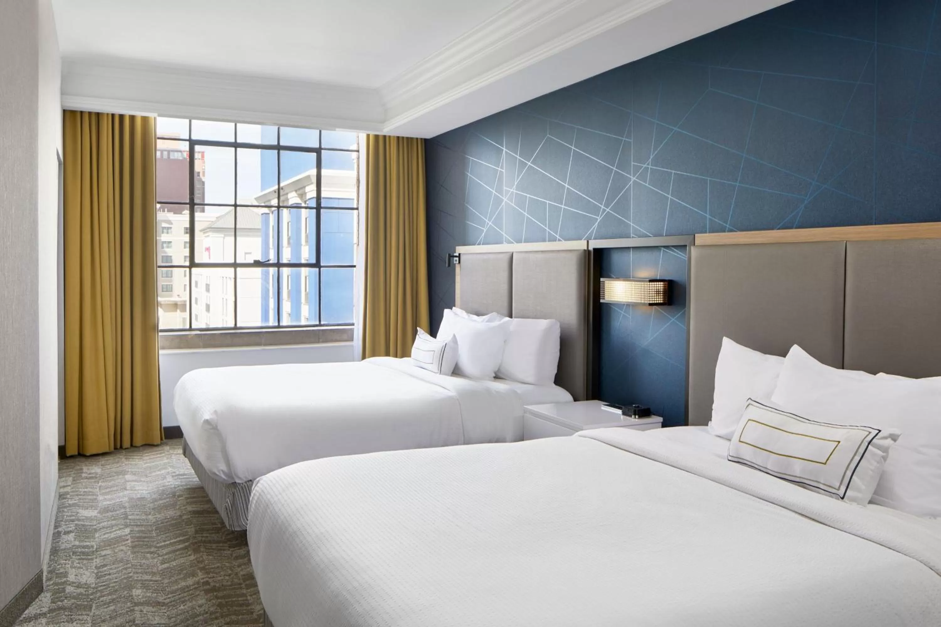 Photo of the whole room, Bed in SpringHill Suites Memphis Downtown