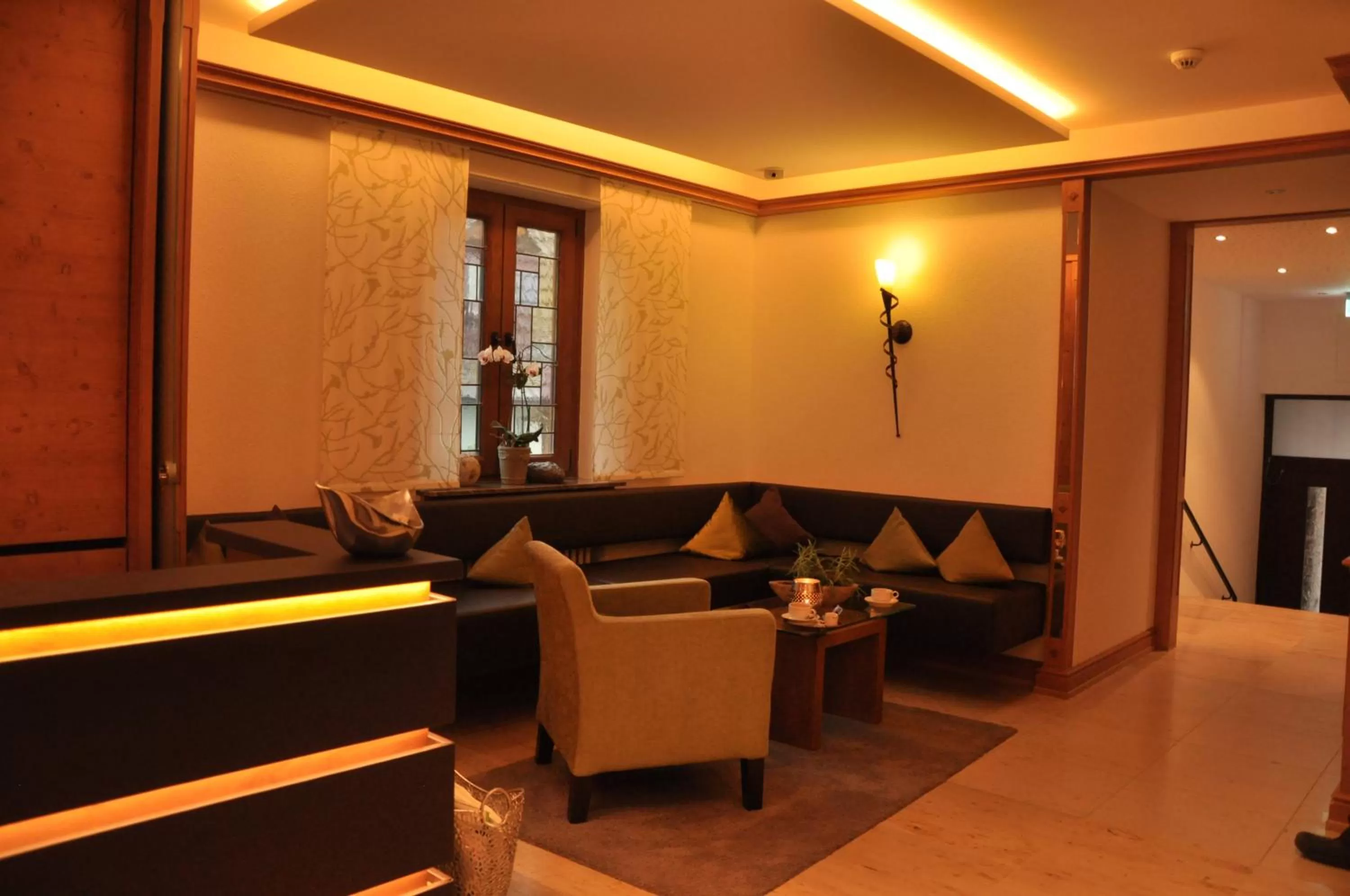 Lobby or reception in Hotel-Restaurant Bierhäusle