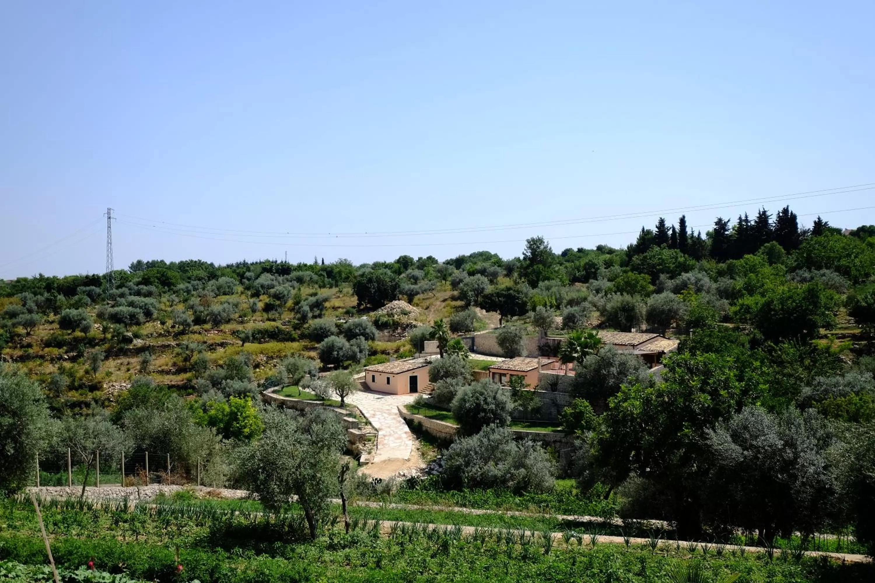 Garden in Domus Hyblaea Resort