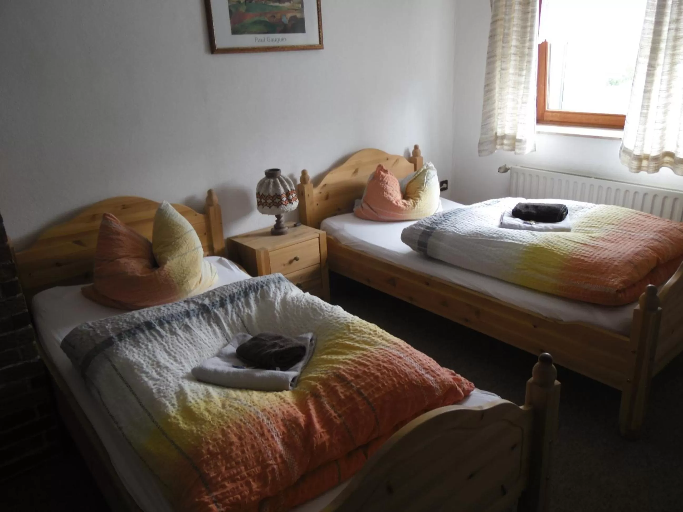 Bed in Hotel Restaurant Biesenbach