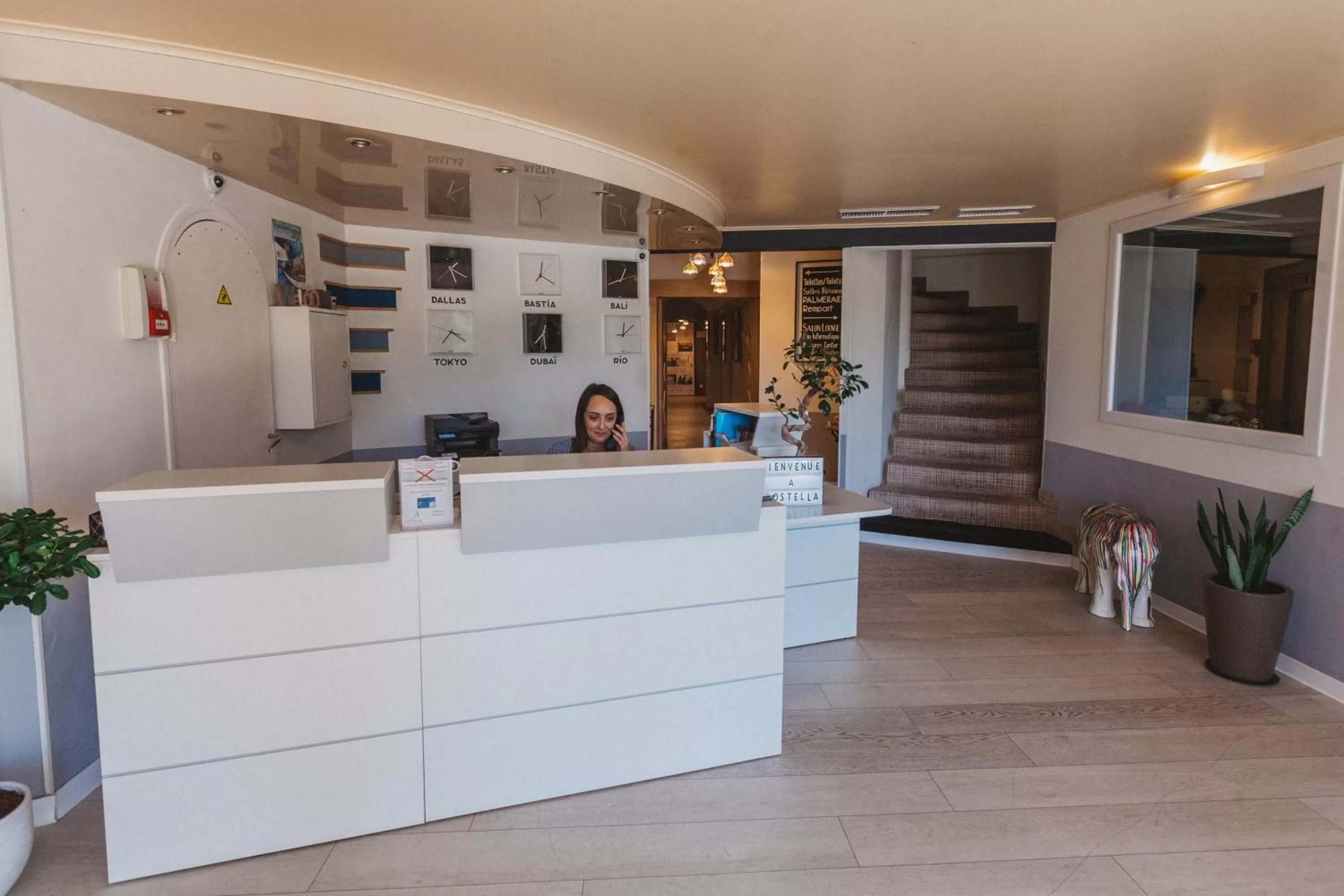 Lobby or reception in Ostella Spa & Resort