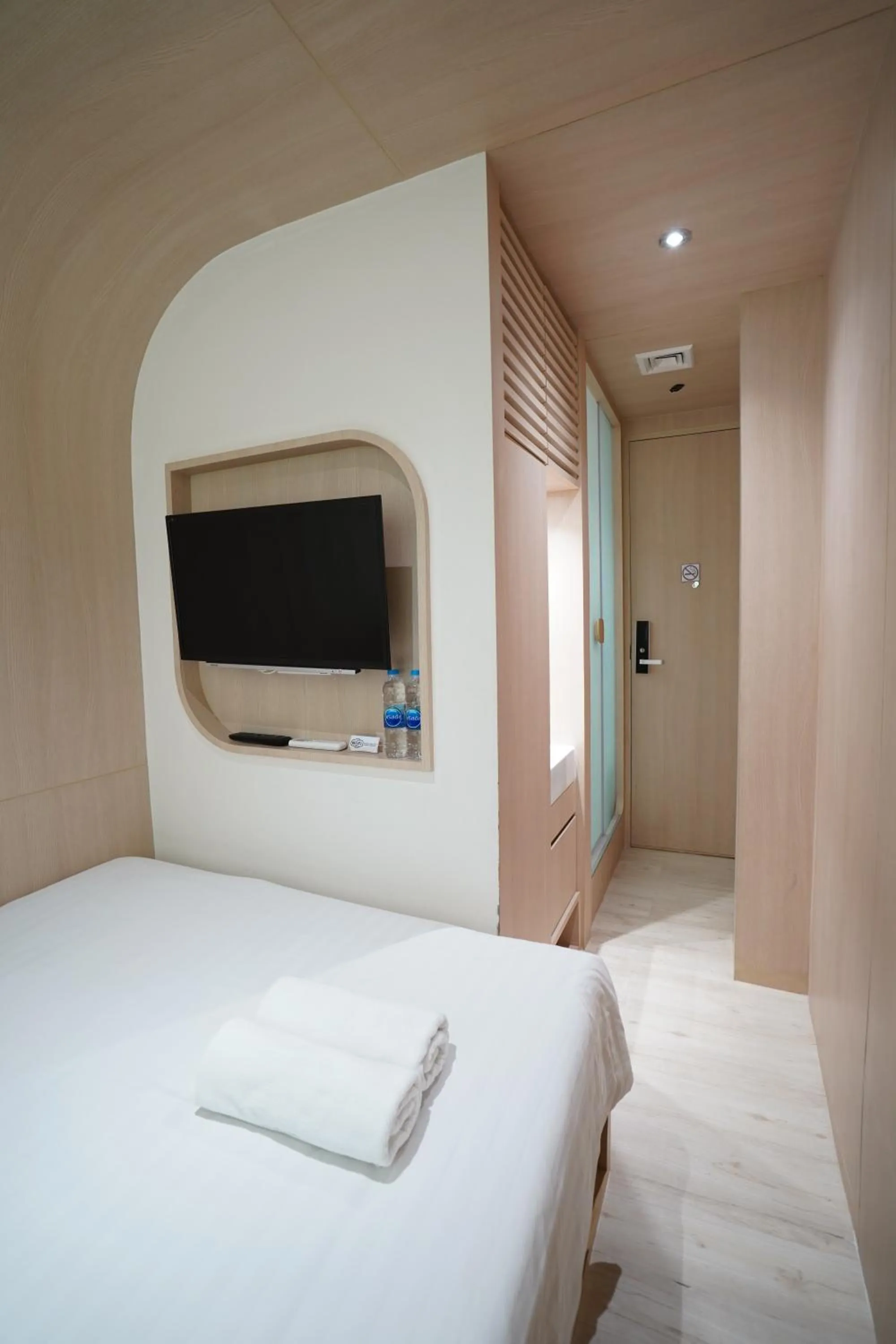 Bed in W 21 Hotel Bangkok