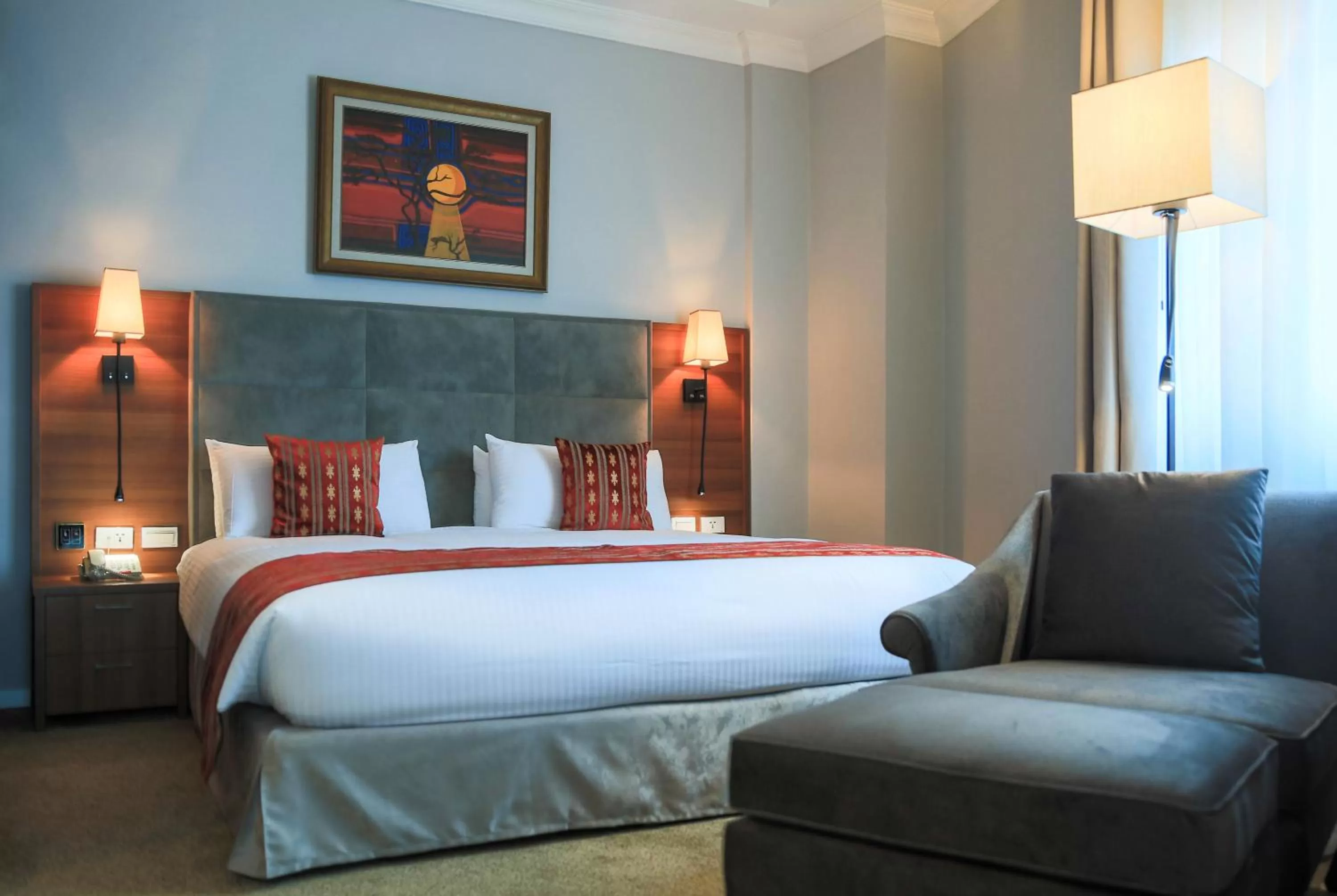 Photo of the whole room, Bed in Swiss Inn Nexus Hotel