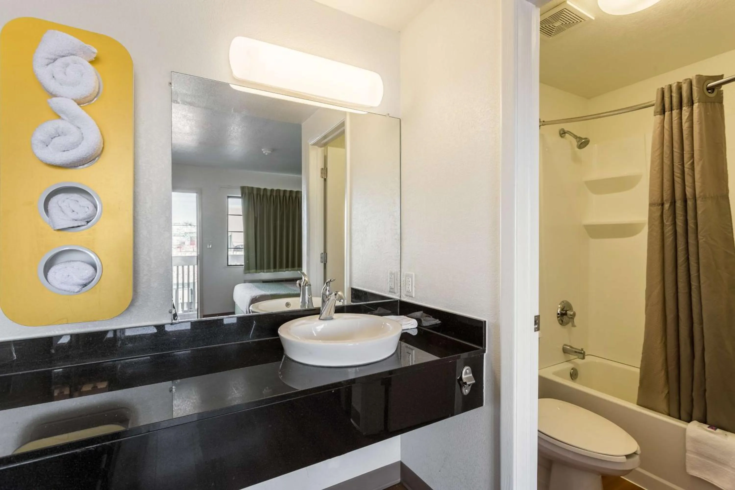 Shower in Motel 6-El Paso, TX - East