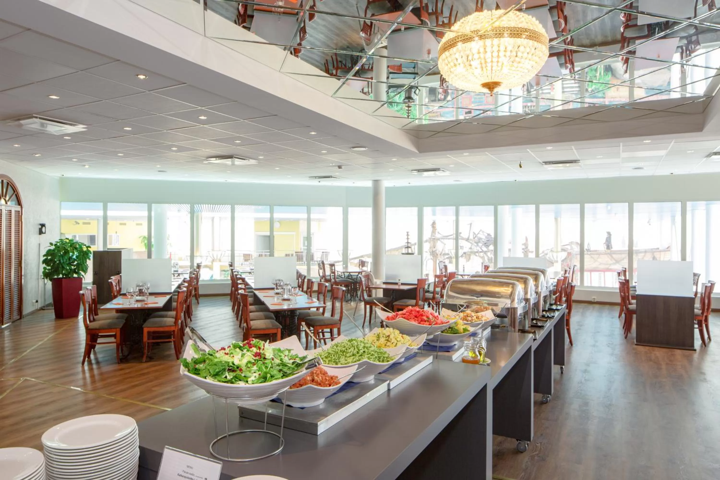 Buffet breakfast in Holiday Club Turun Caribia