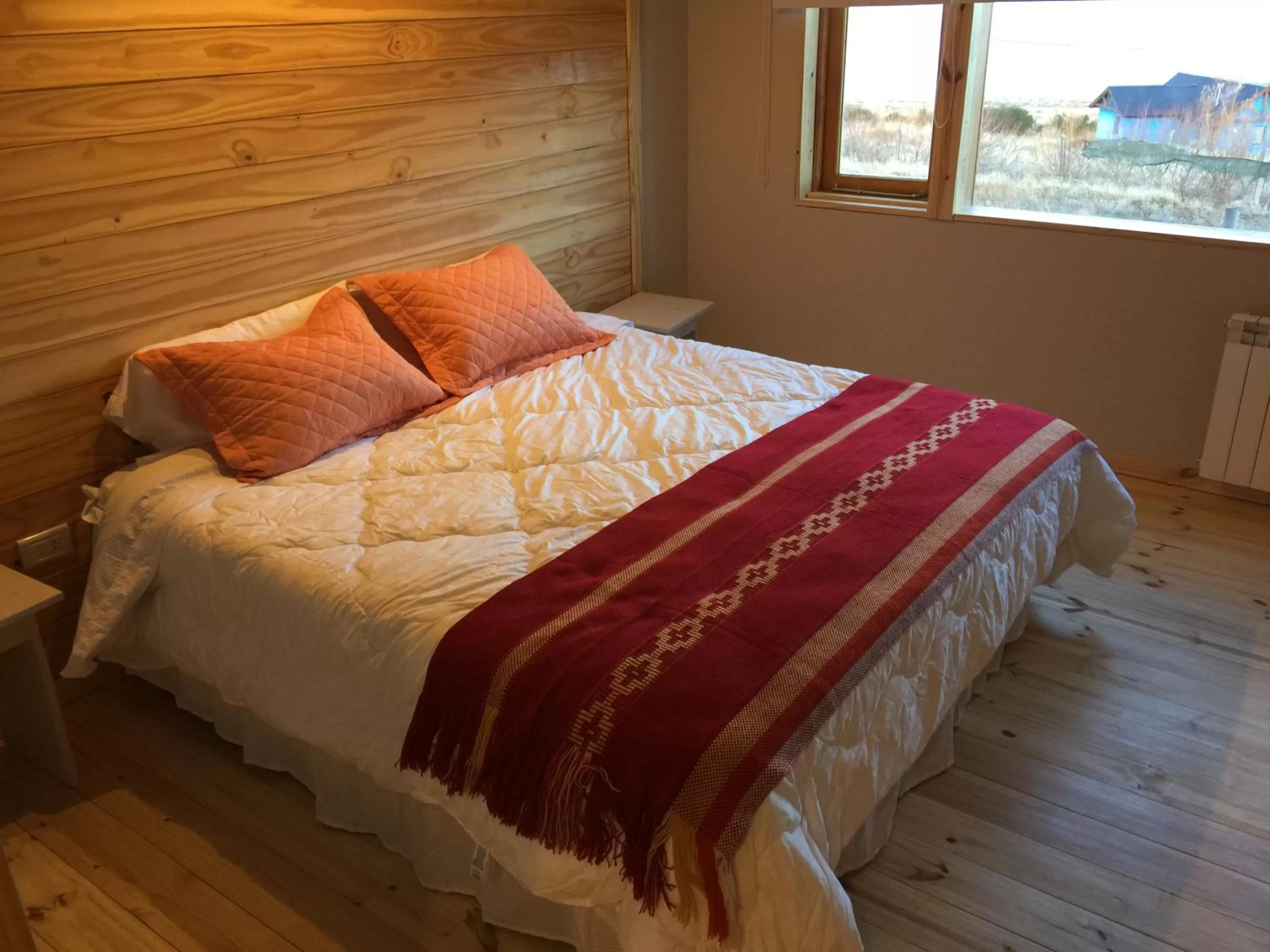 Bed in Hostería La Soberana