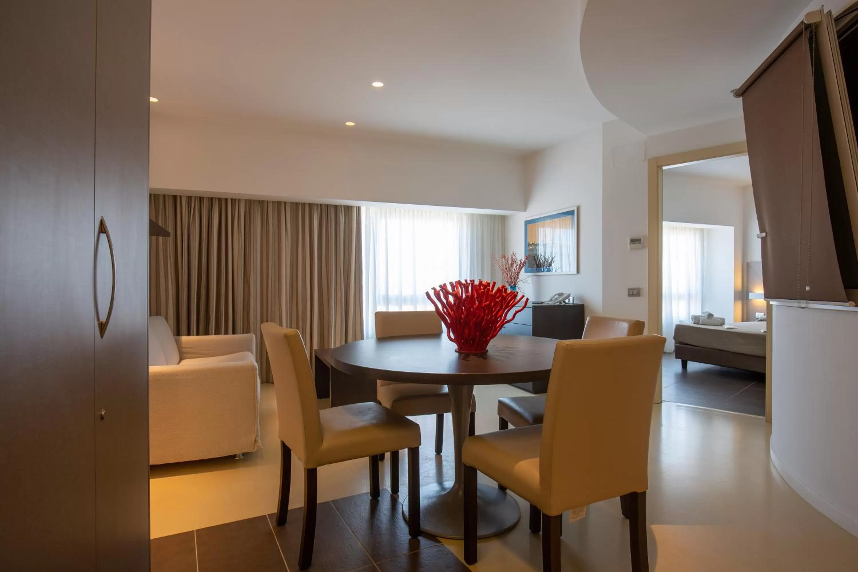 Living room in Hotel Poseidon