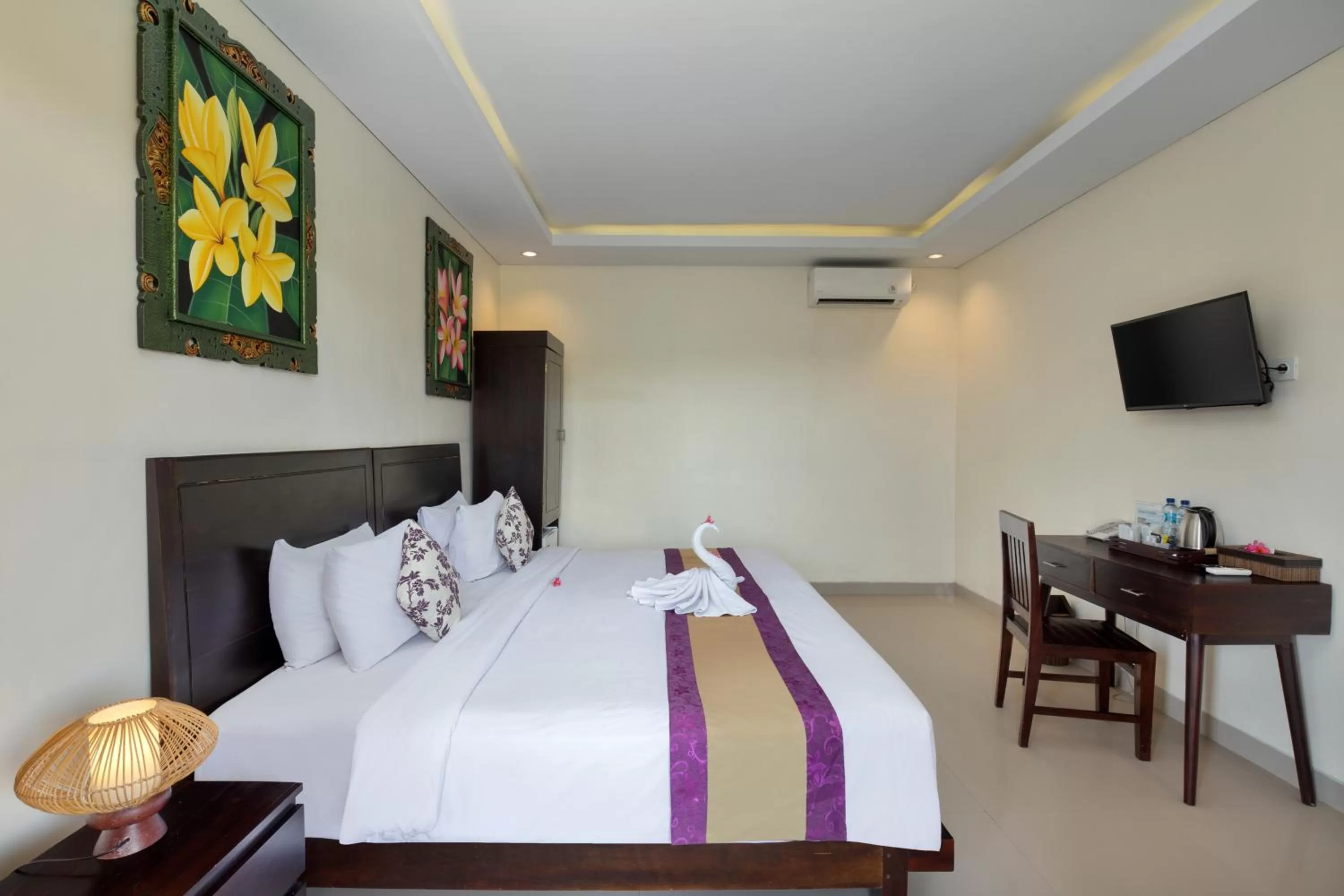 Bedroom, Bed in Hotel Arsa Santhi Nusa Penida