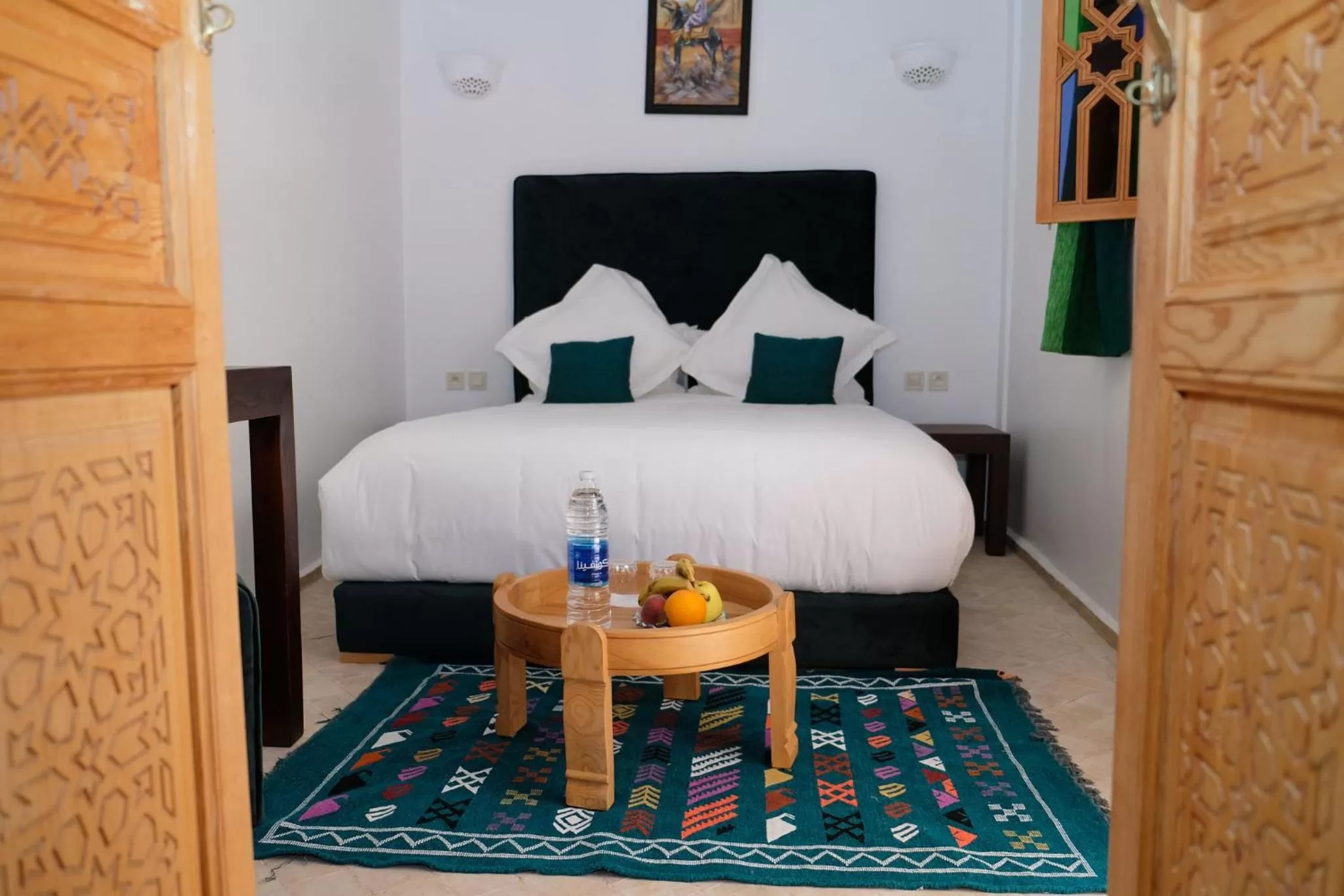 Bedroom, Bed in Riad ZANOUBA