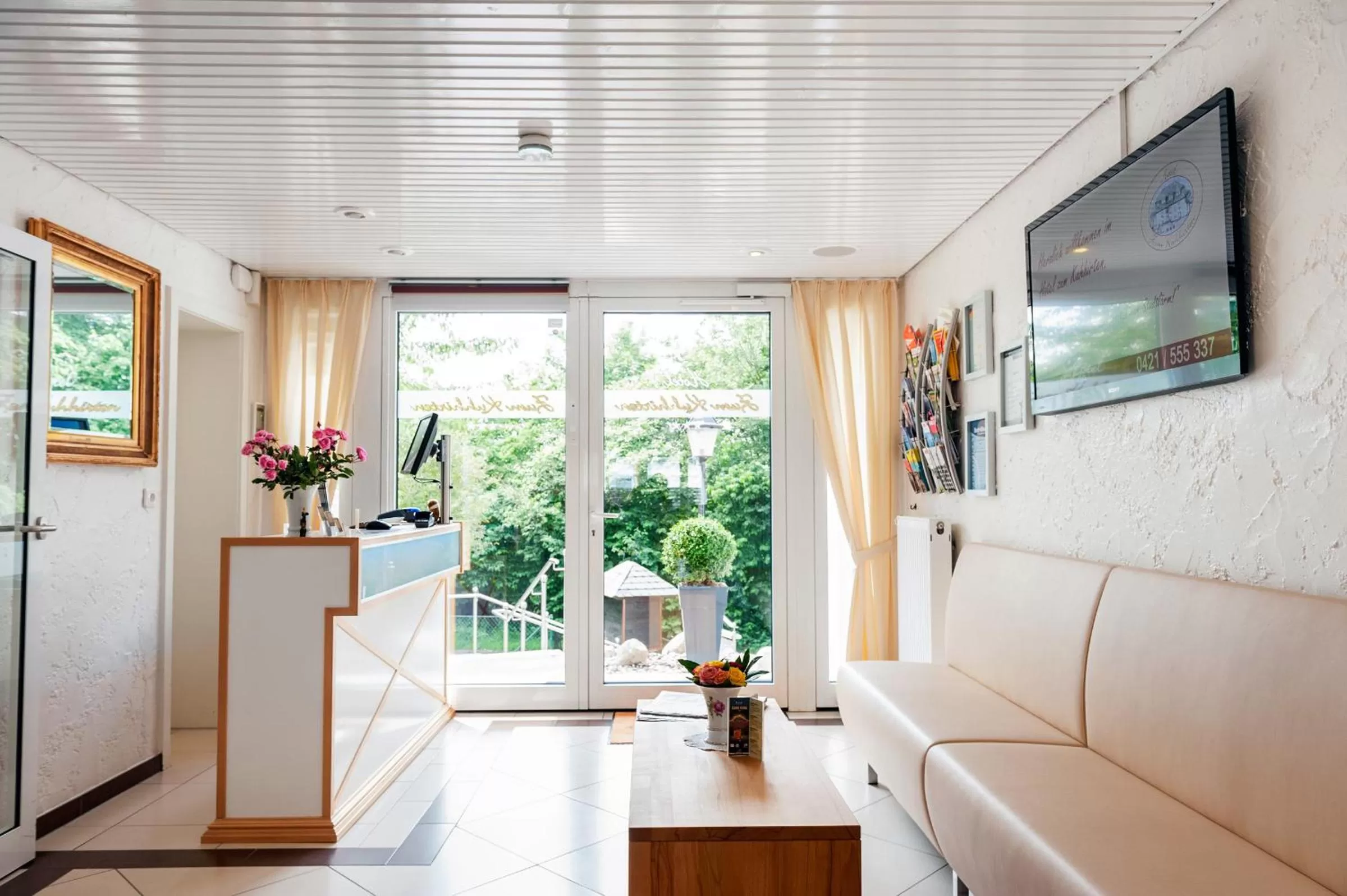 Lobby or reception in Hotel zum Kuhhirten