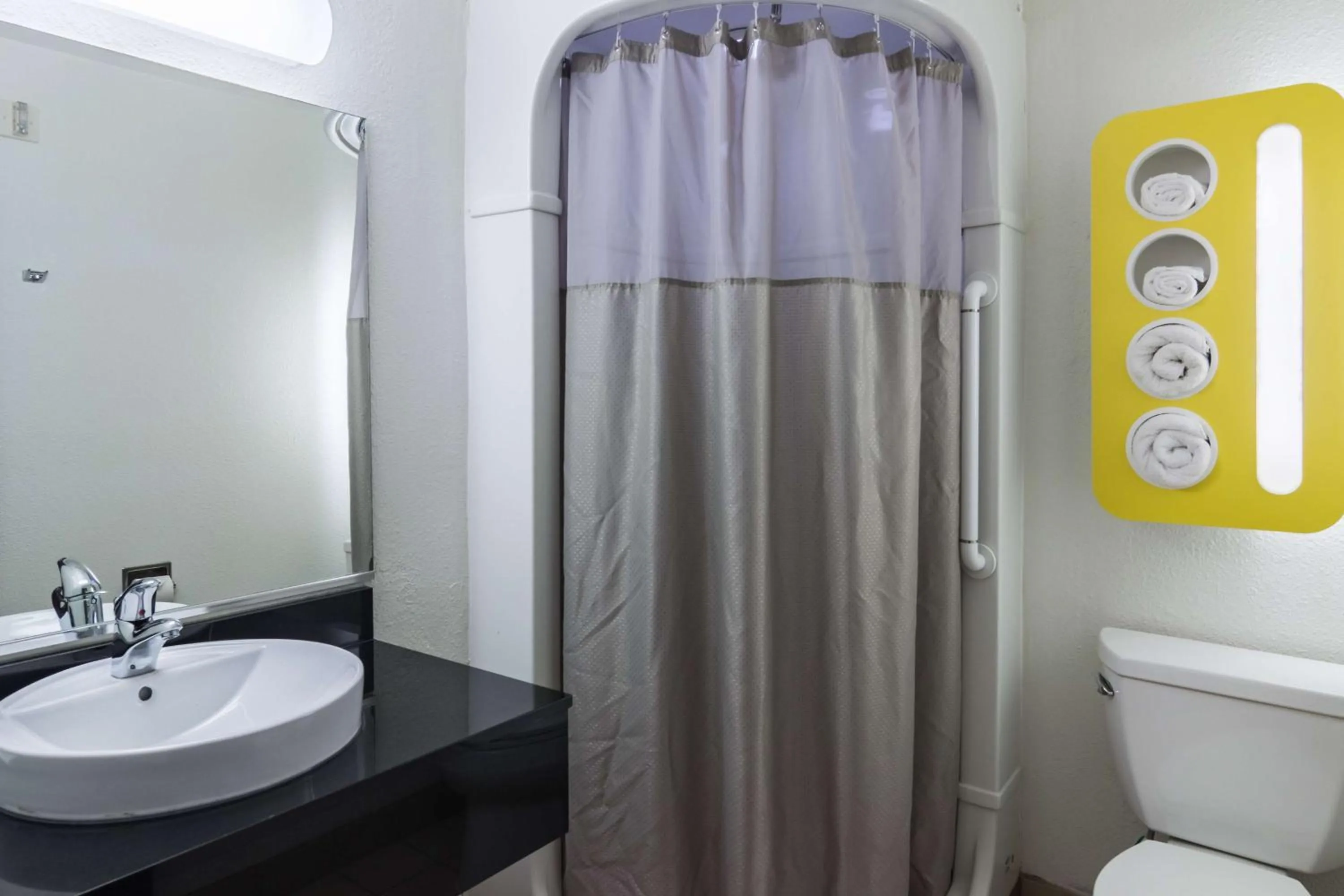 Toilet in Motel 6-Oroville, CA