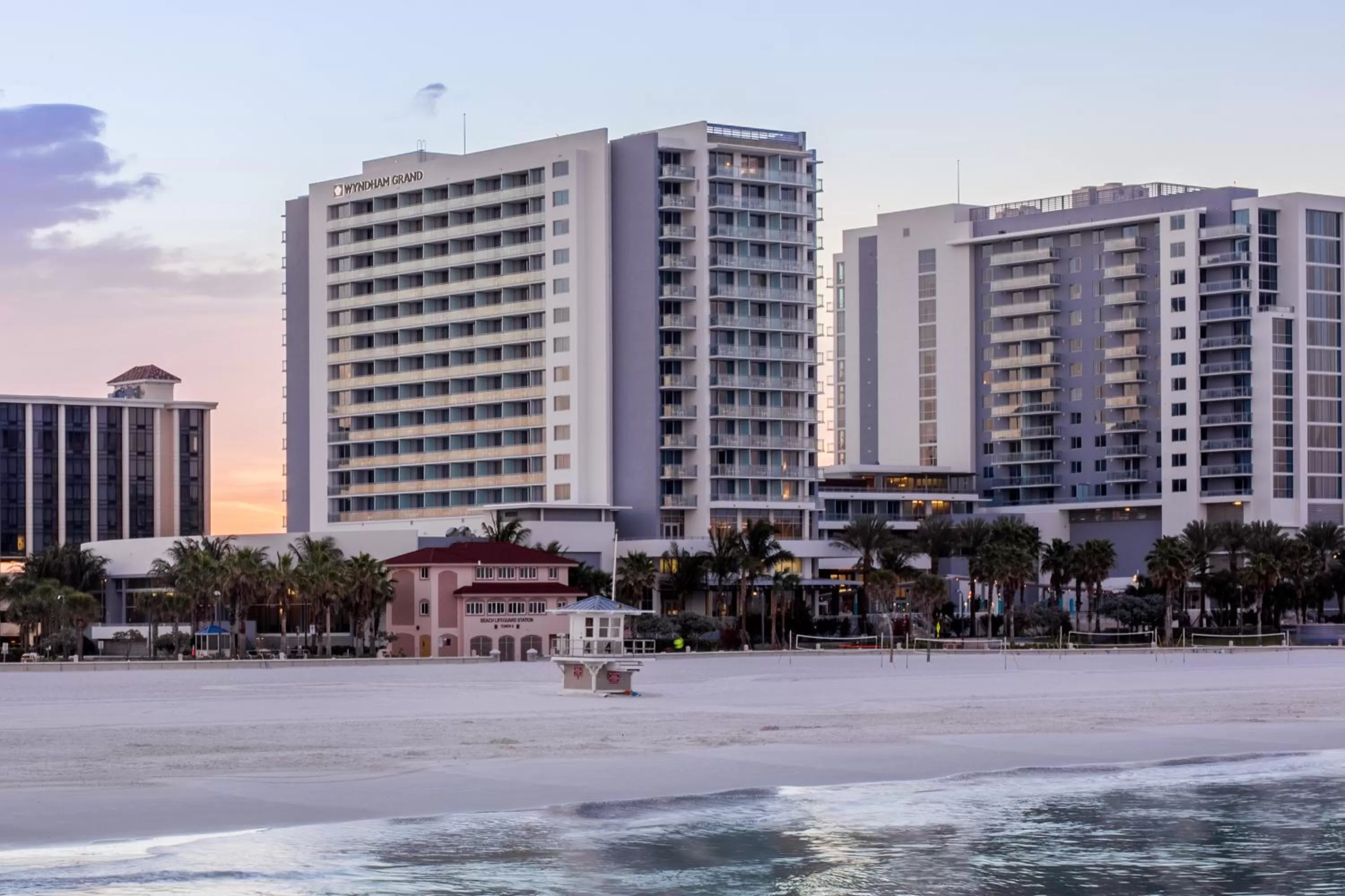 Bird's eye view in Wyndham Grand Clearwater Beach
