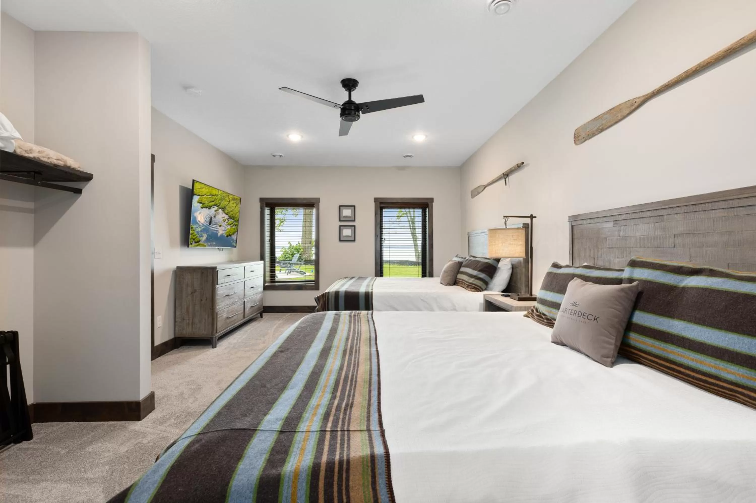 Bed in Quarterdeck Resort