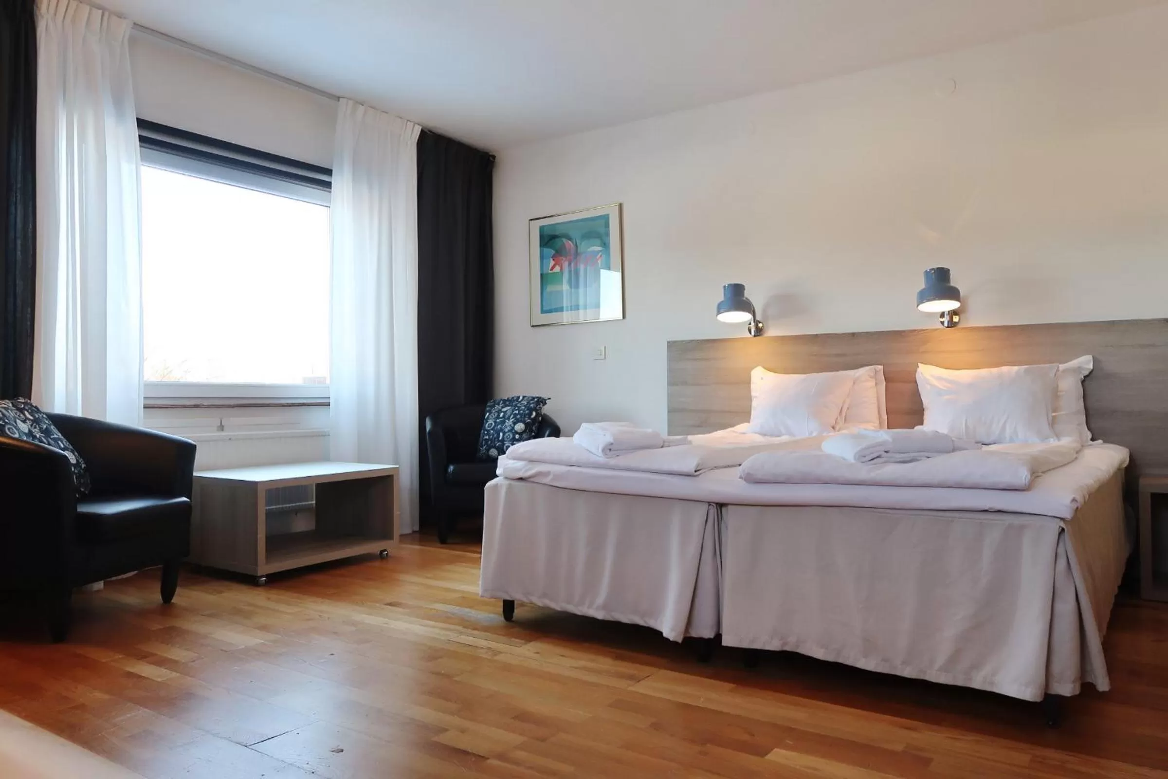 Bedroom, Bed in Optima Hotel Roslagen by Reikartz