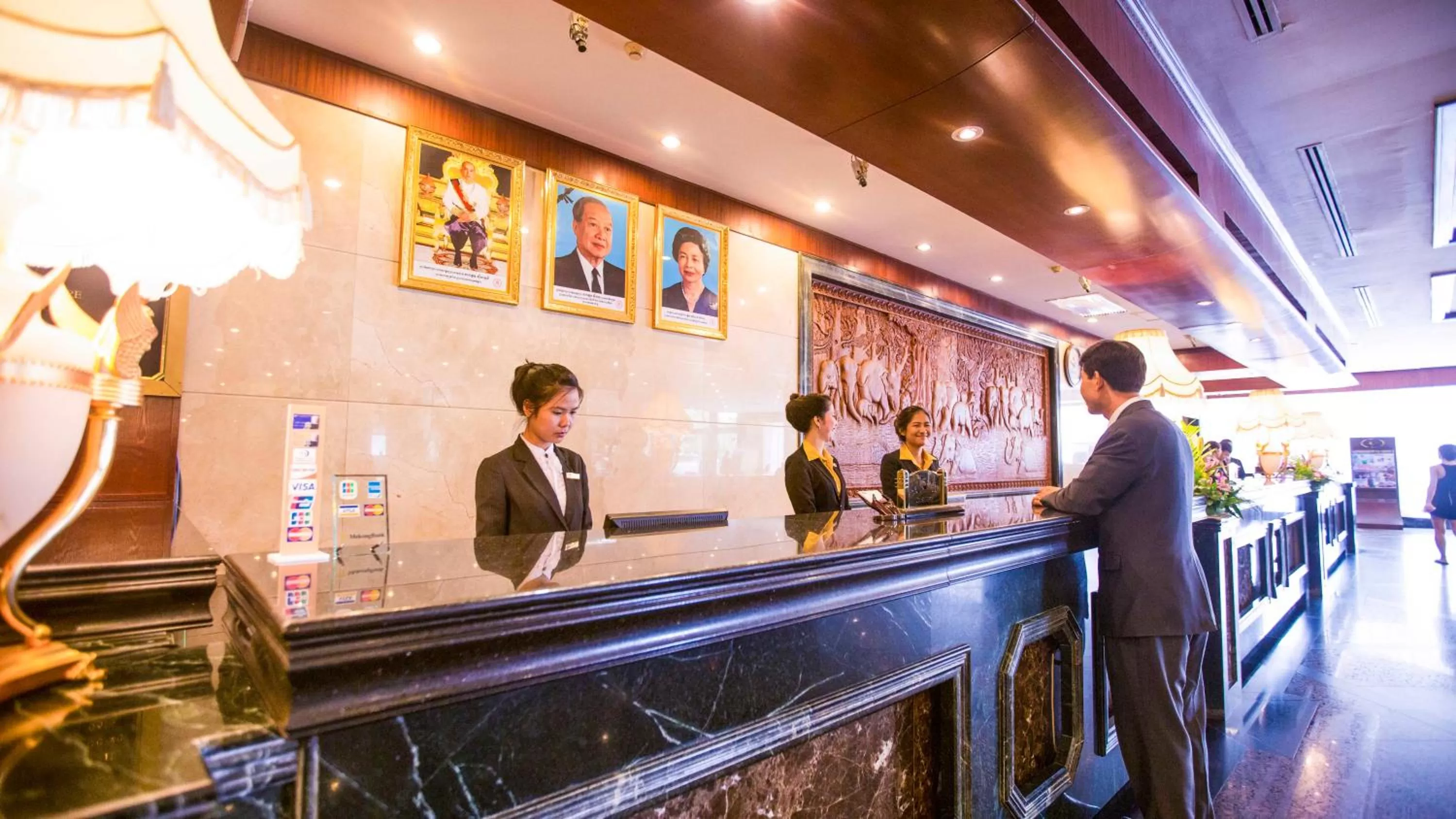 Staff, Lobby/Reception in Phnom Penh Hotel