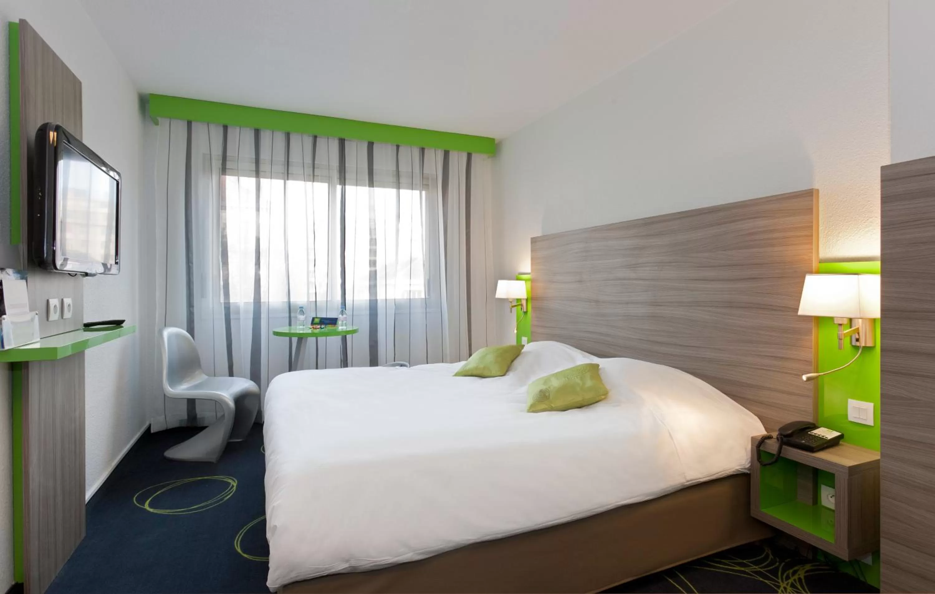 Bedroom, Bed in ibis Styles Grenoble Centre Gare