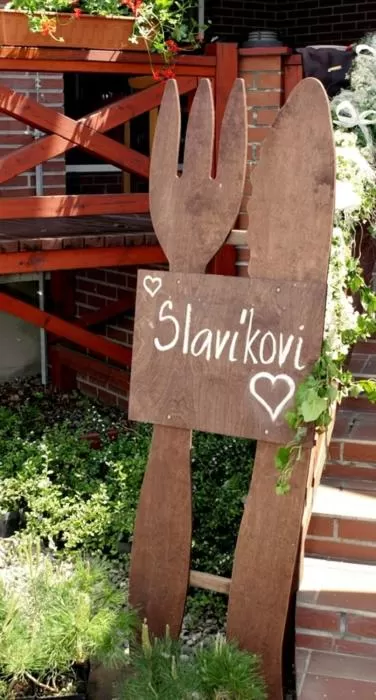 Logo/Certificate/Sign in Hotel Ludmila