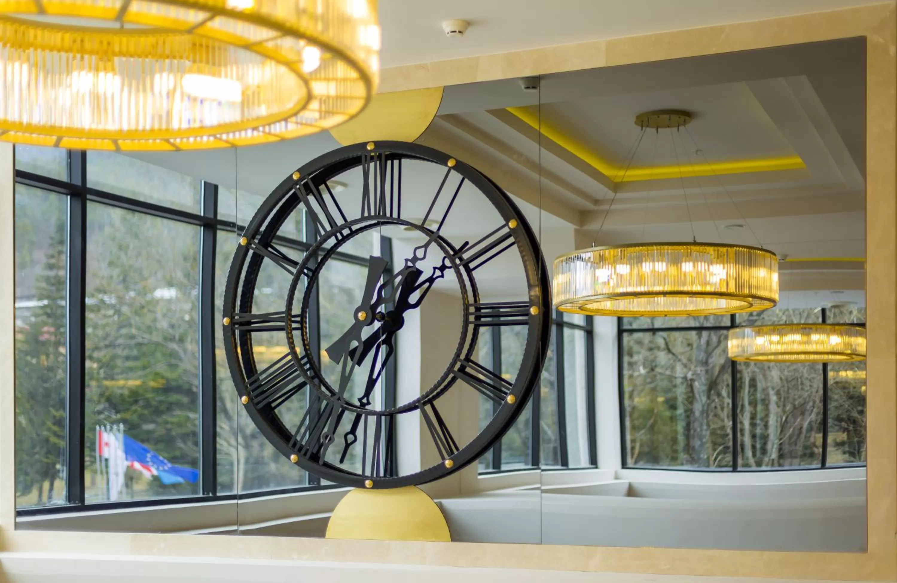 Decorative detail in Borjomi Likani Health & Spa Centre