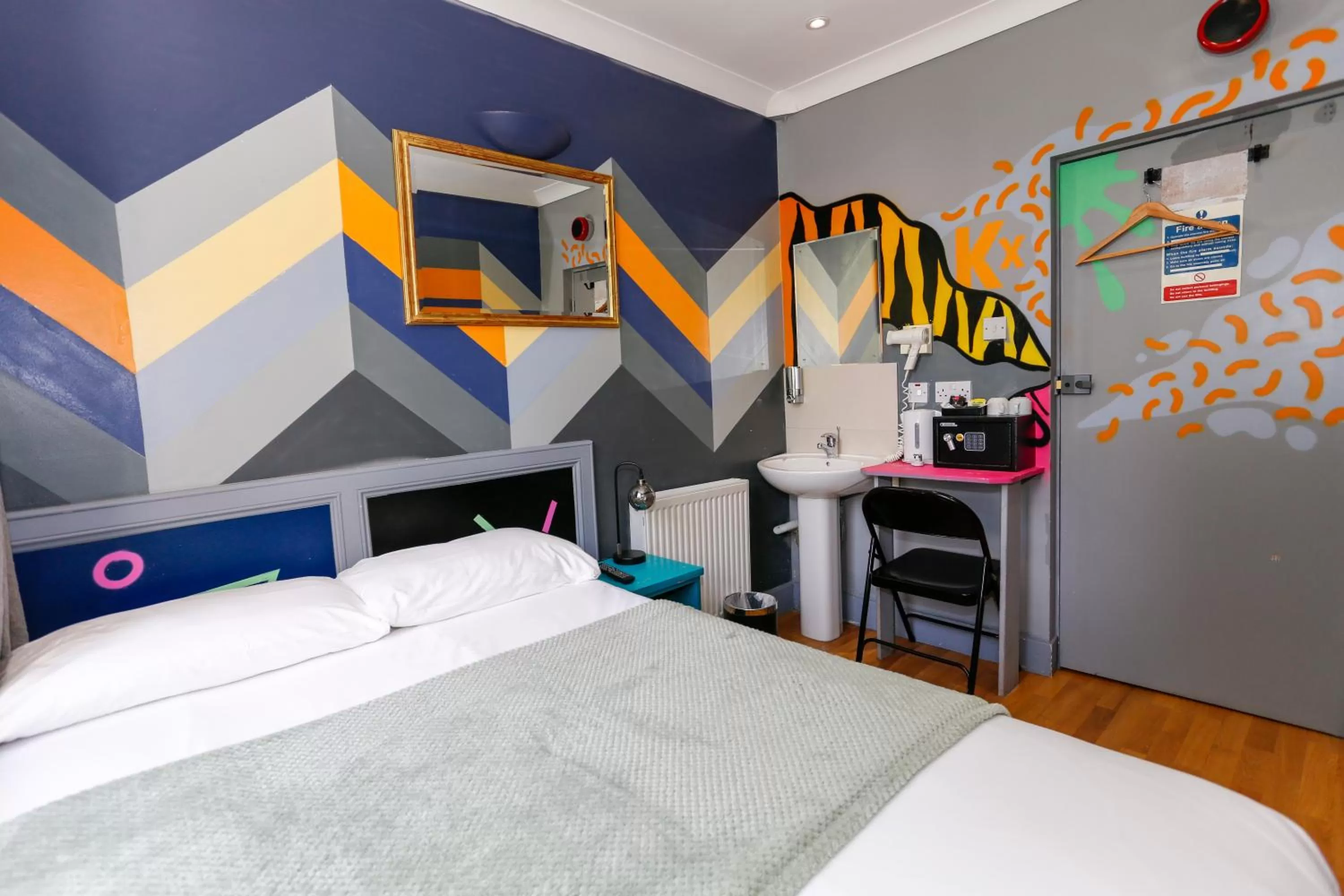 Bed in KX Rooms Kings Cross