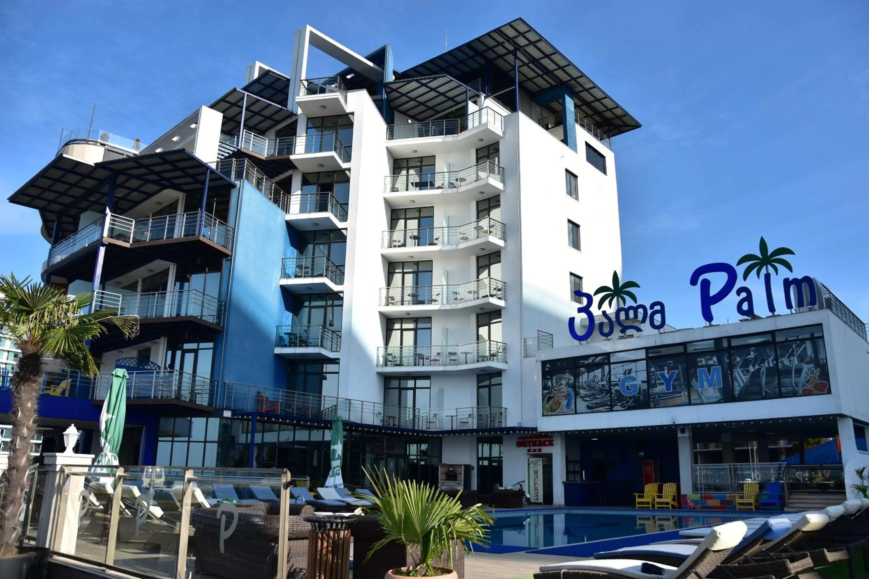 Property building in Batumi Palm Hotel