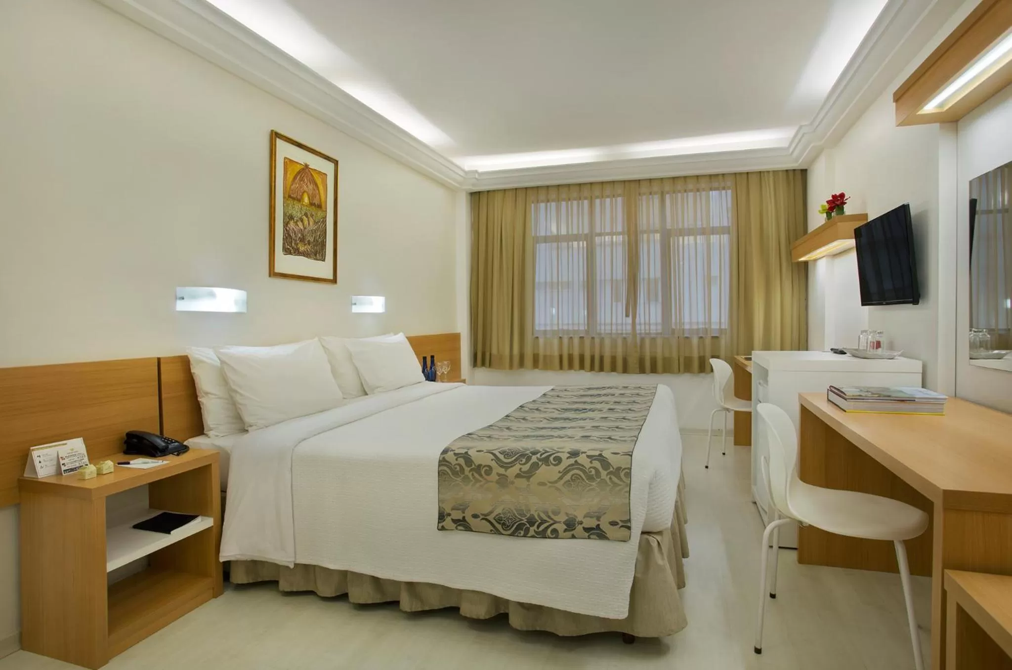 Photo of the whole room, Bed in Copa Sul Hotel