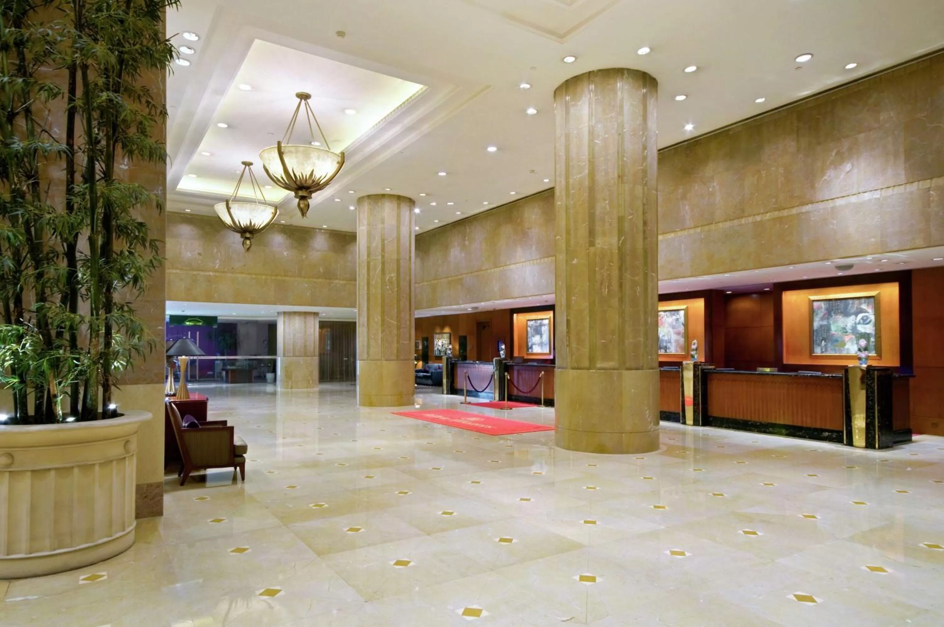 Lobby or reception in Hilton Chongqing