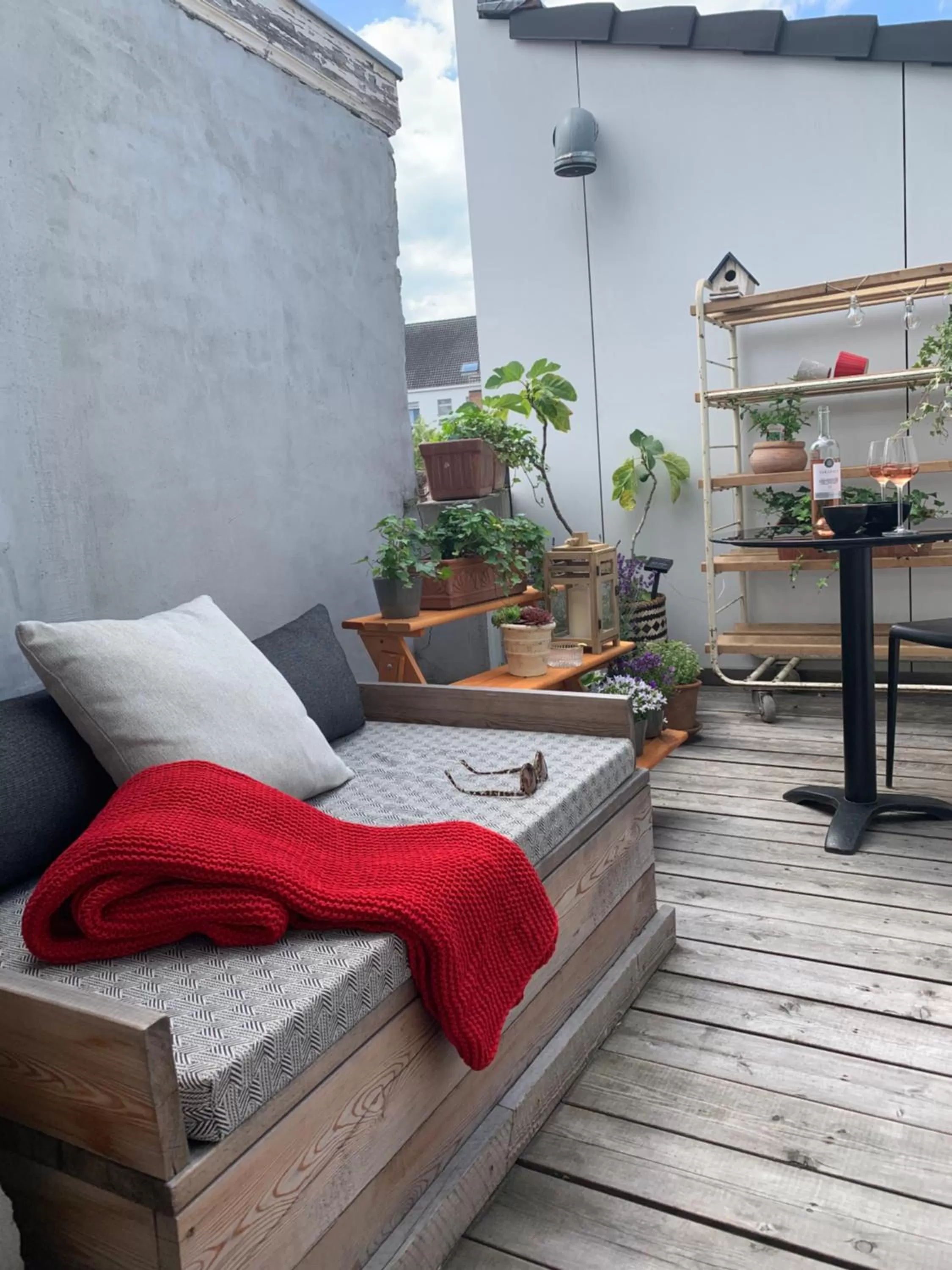 Balcony/Terrace in Violet Suites