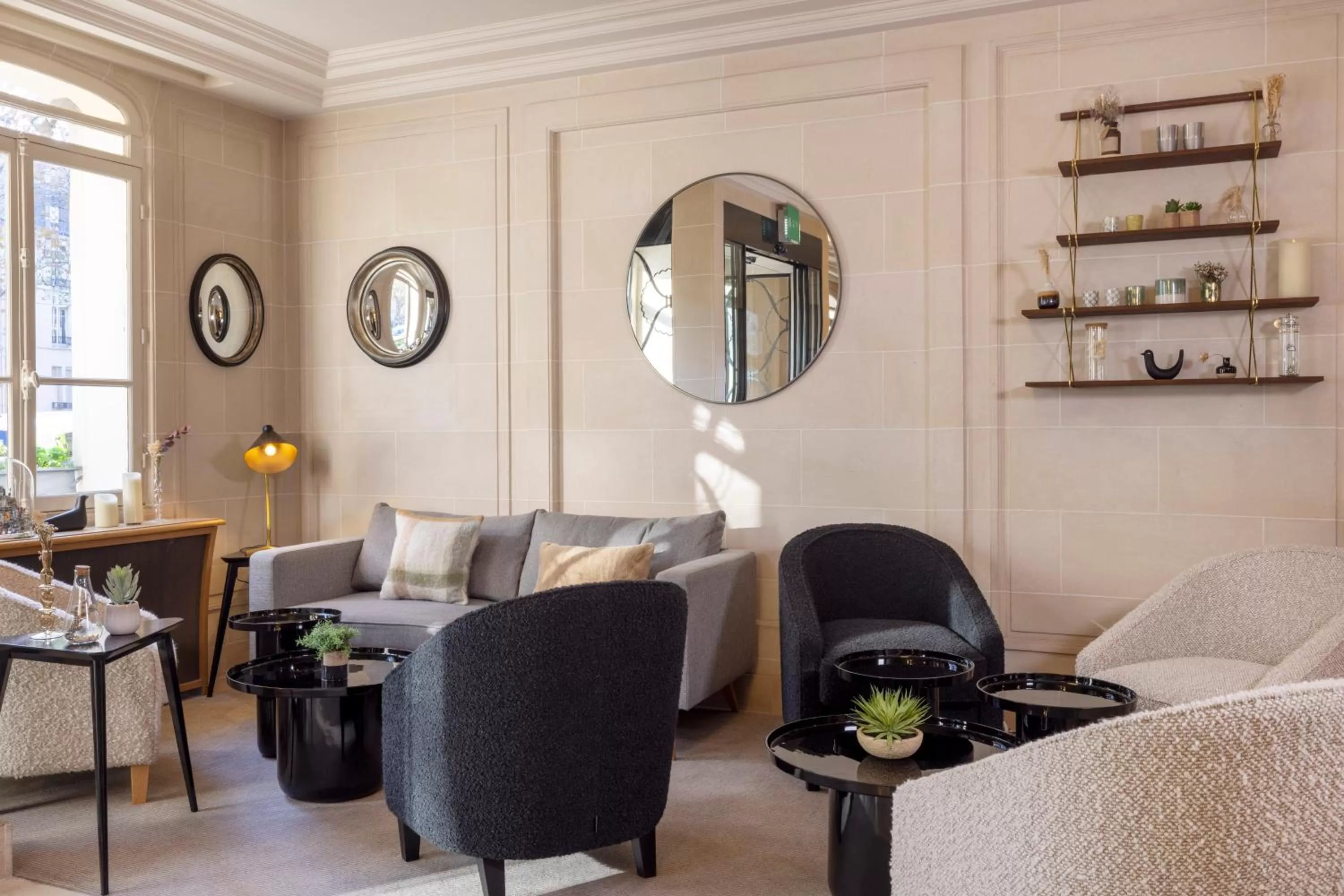 Living room in Hôtel de Banville