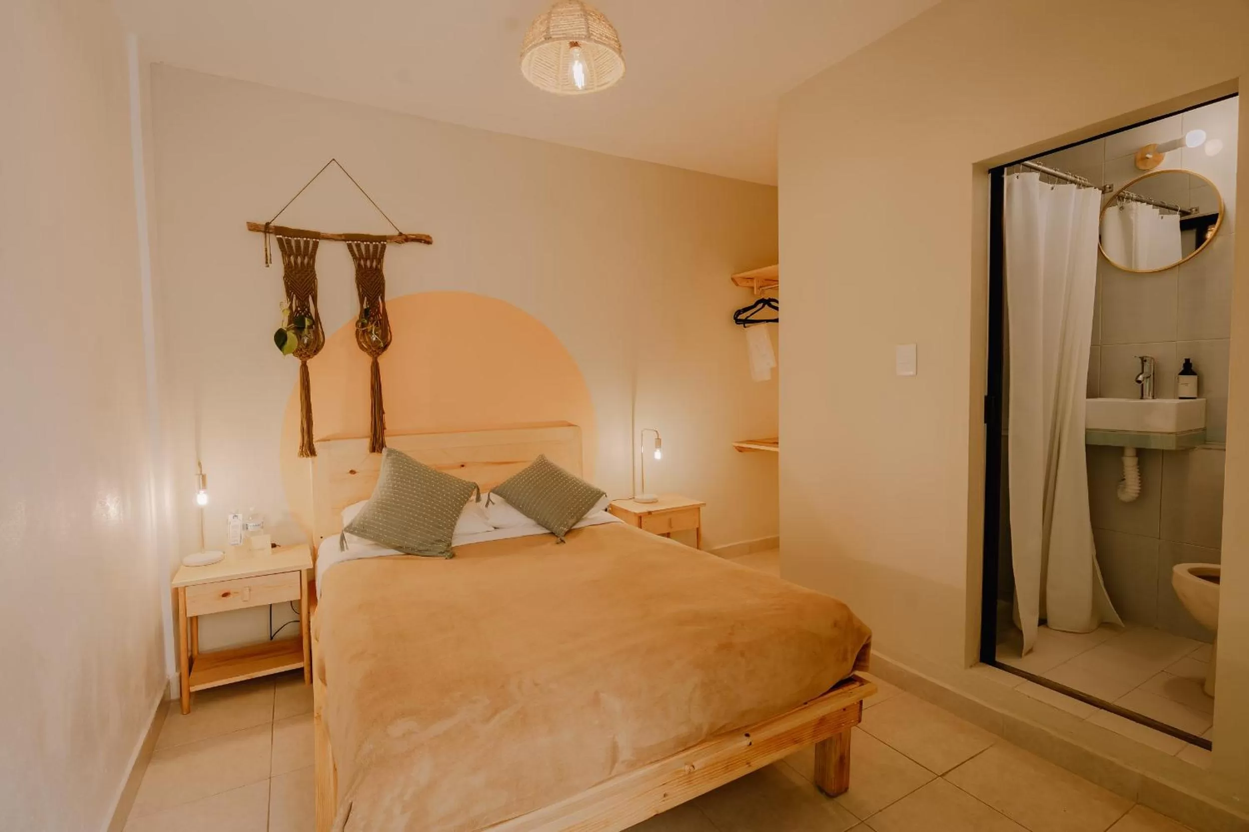 Photo of the whole room, Bed in Hotel Cielo y Selva, San Cristobal de las Casas