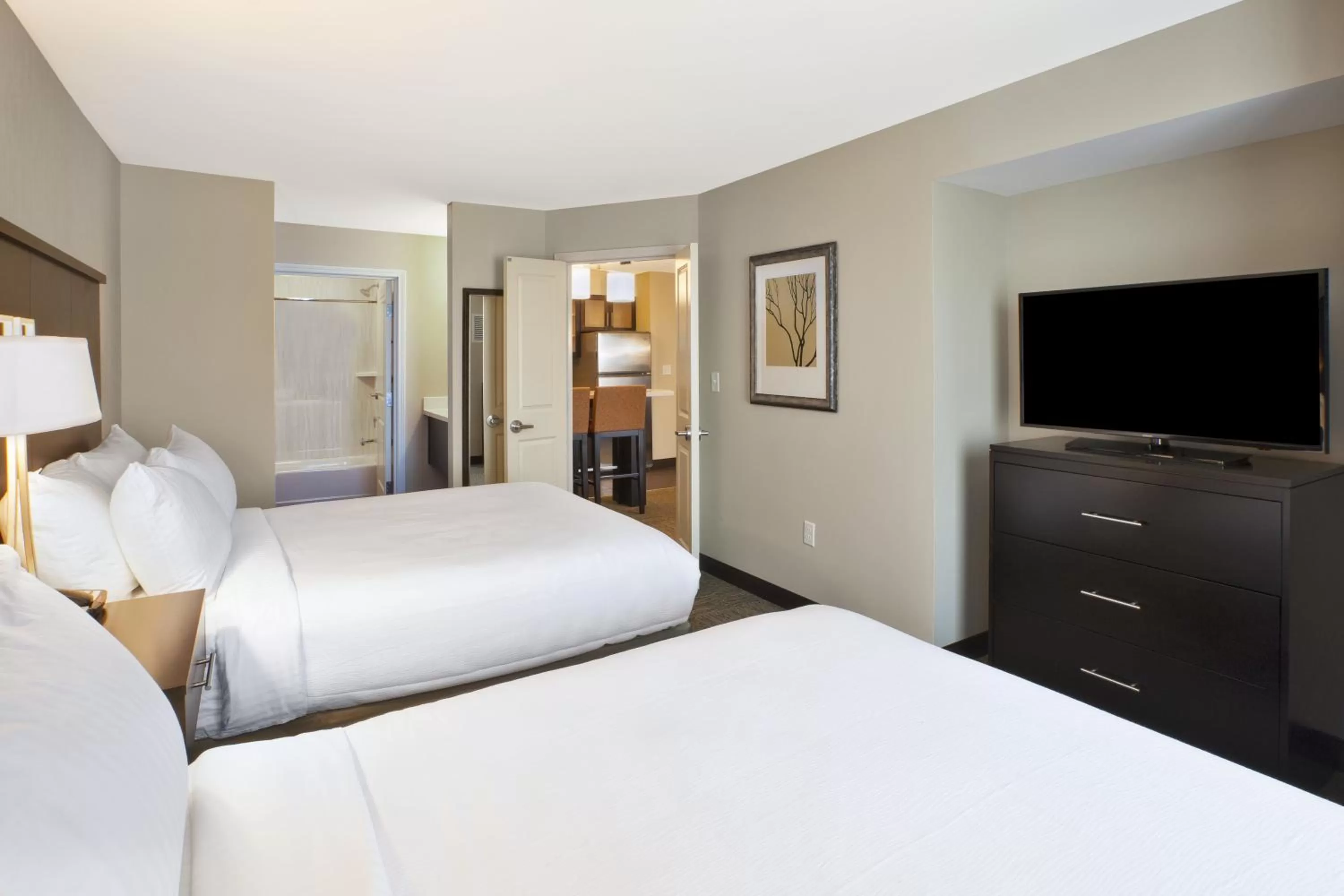 Photo of the whole room, Bed in Staybridge Suites - Benton Harbor-St. Joseph by IHG
