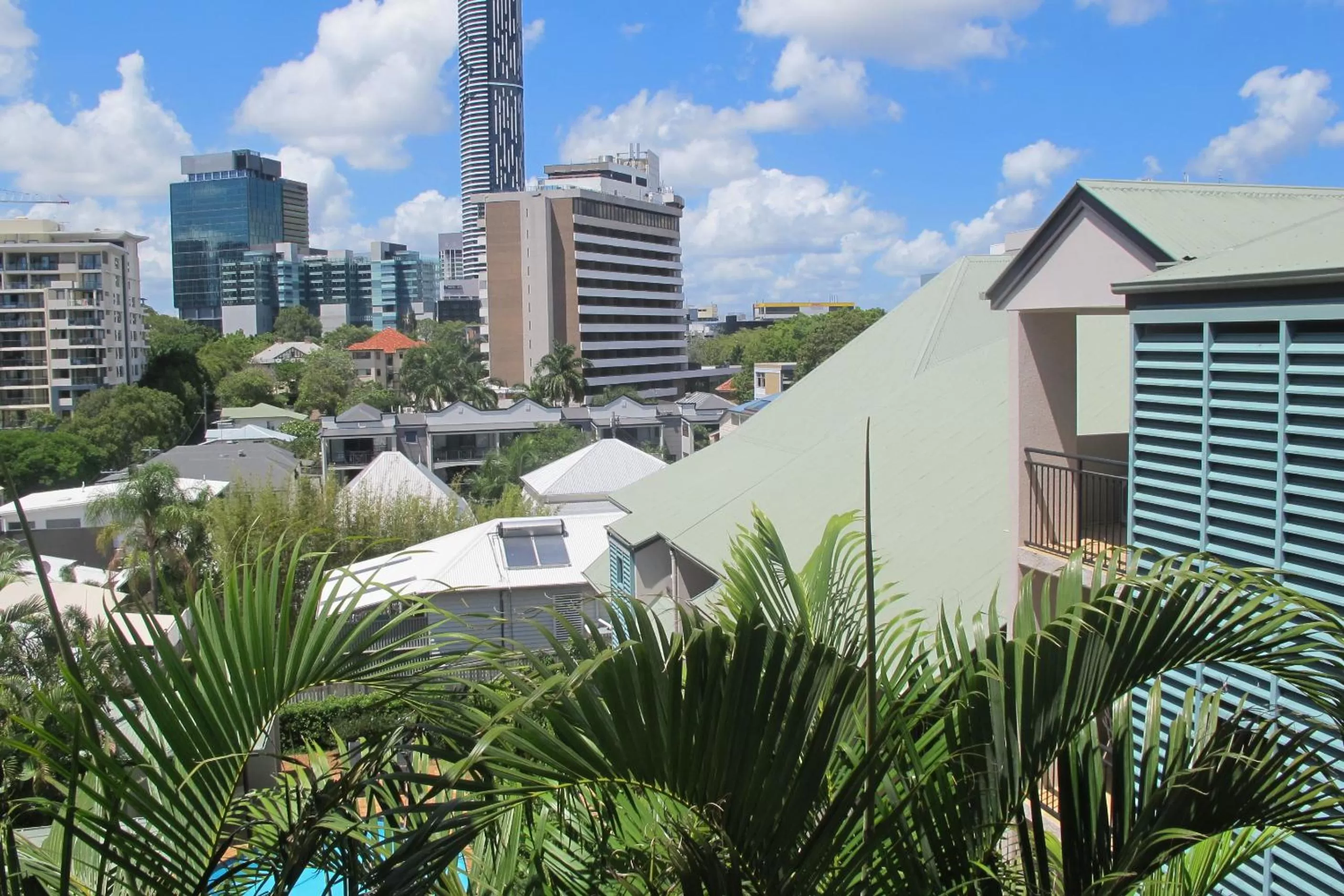 City view in Spring Hill Mews Apartments