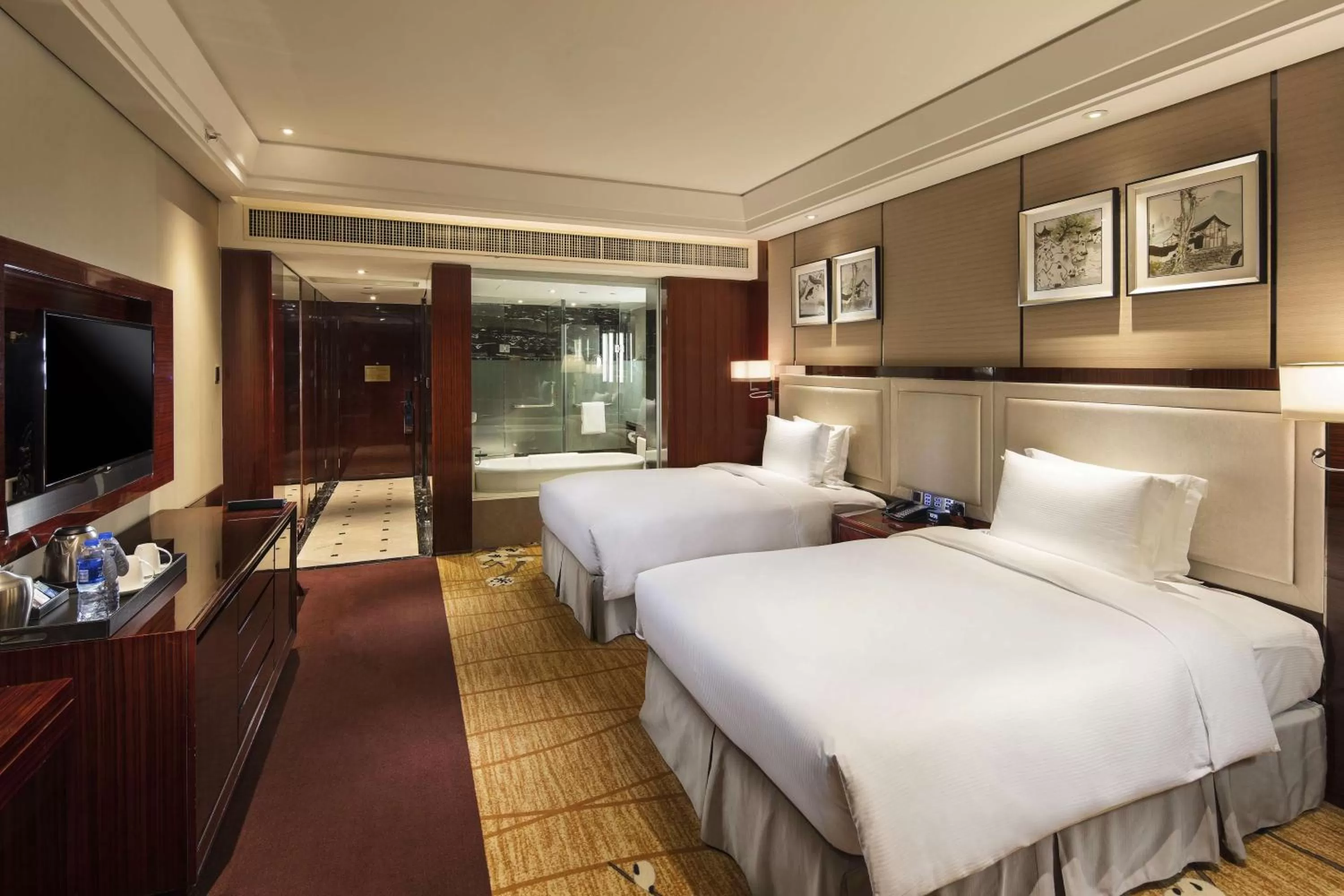 Bedroom, Bed in Hilton Foshan