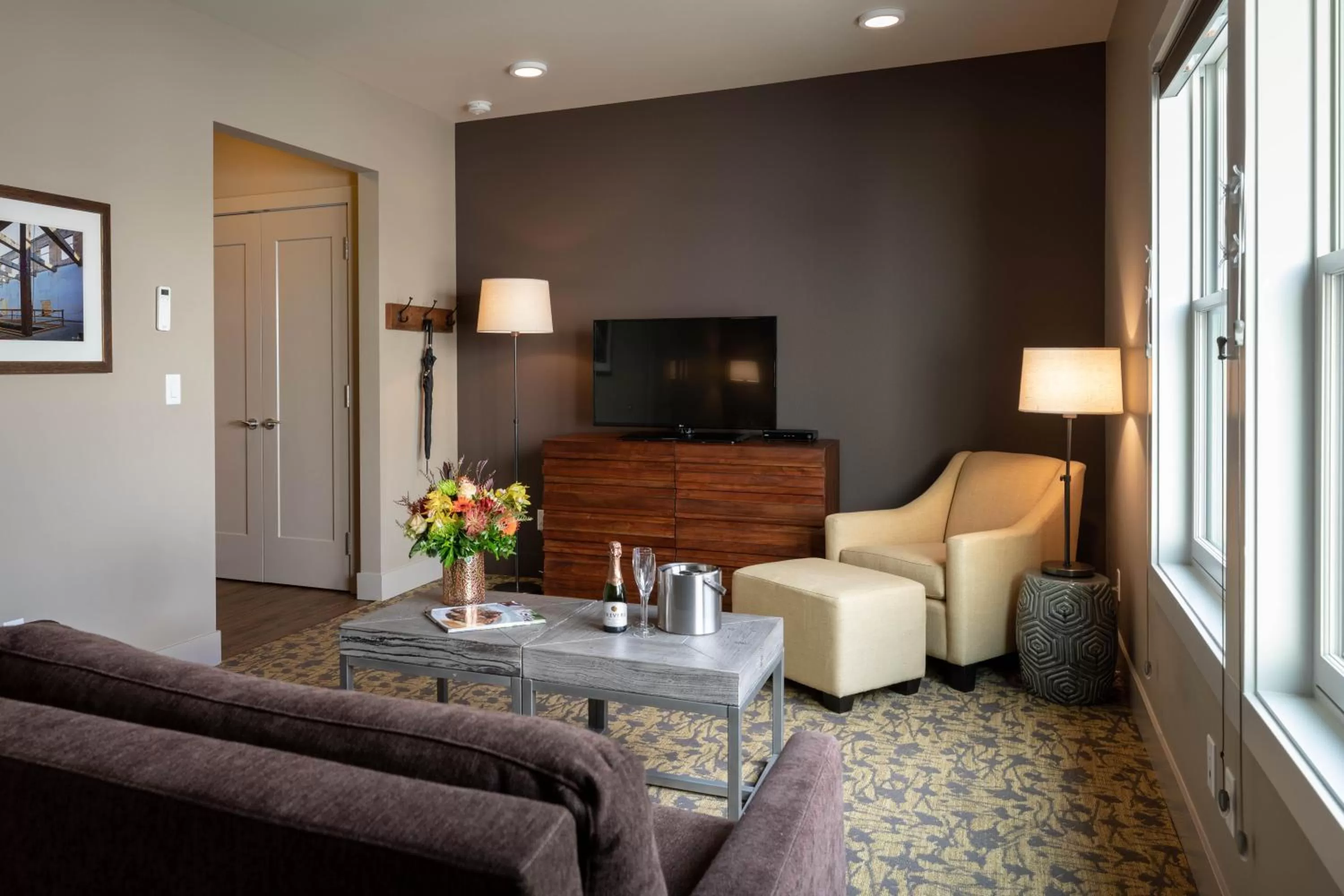 Decorative detail, Seating Area in Inn at Lynden