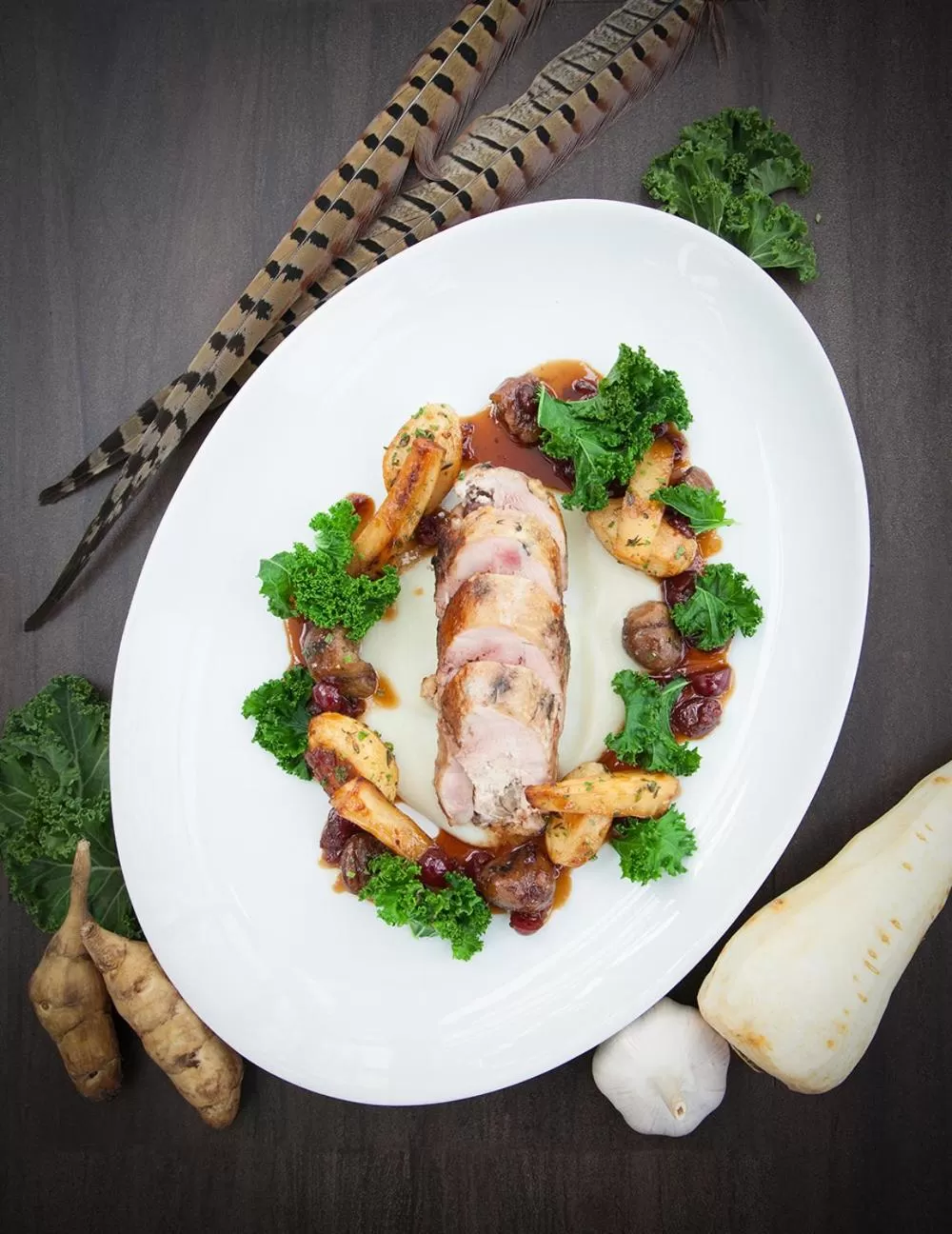 Food and drinks in The Barnsdale, Rutland