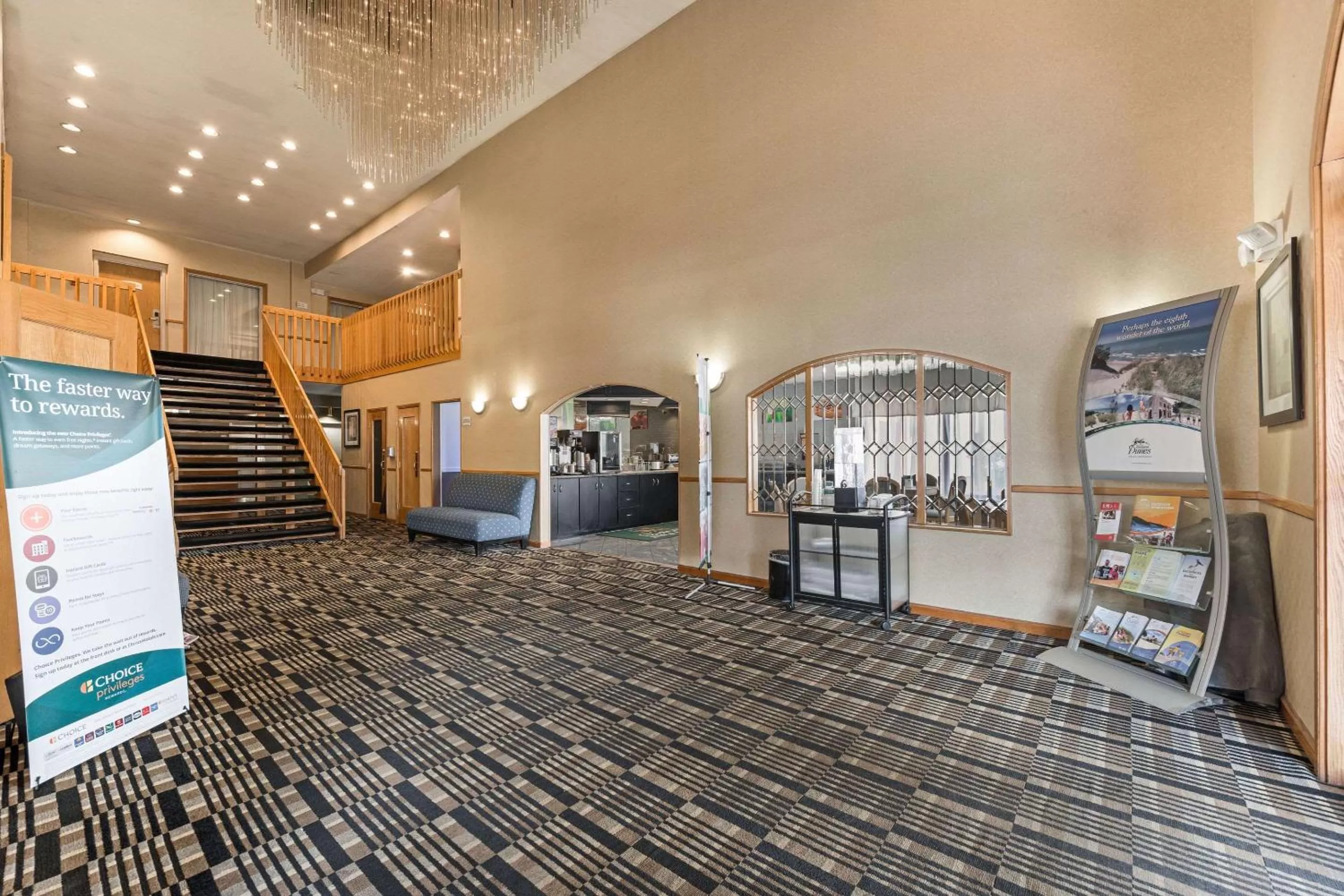 Lobby or reception in Quality Inn & Suites Portage Central