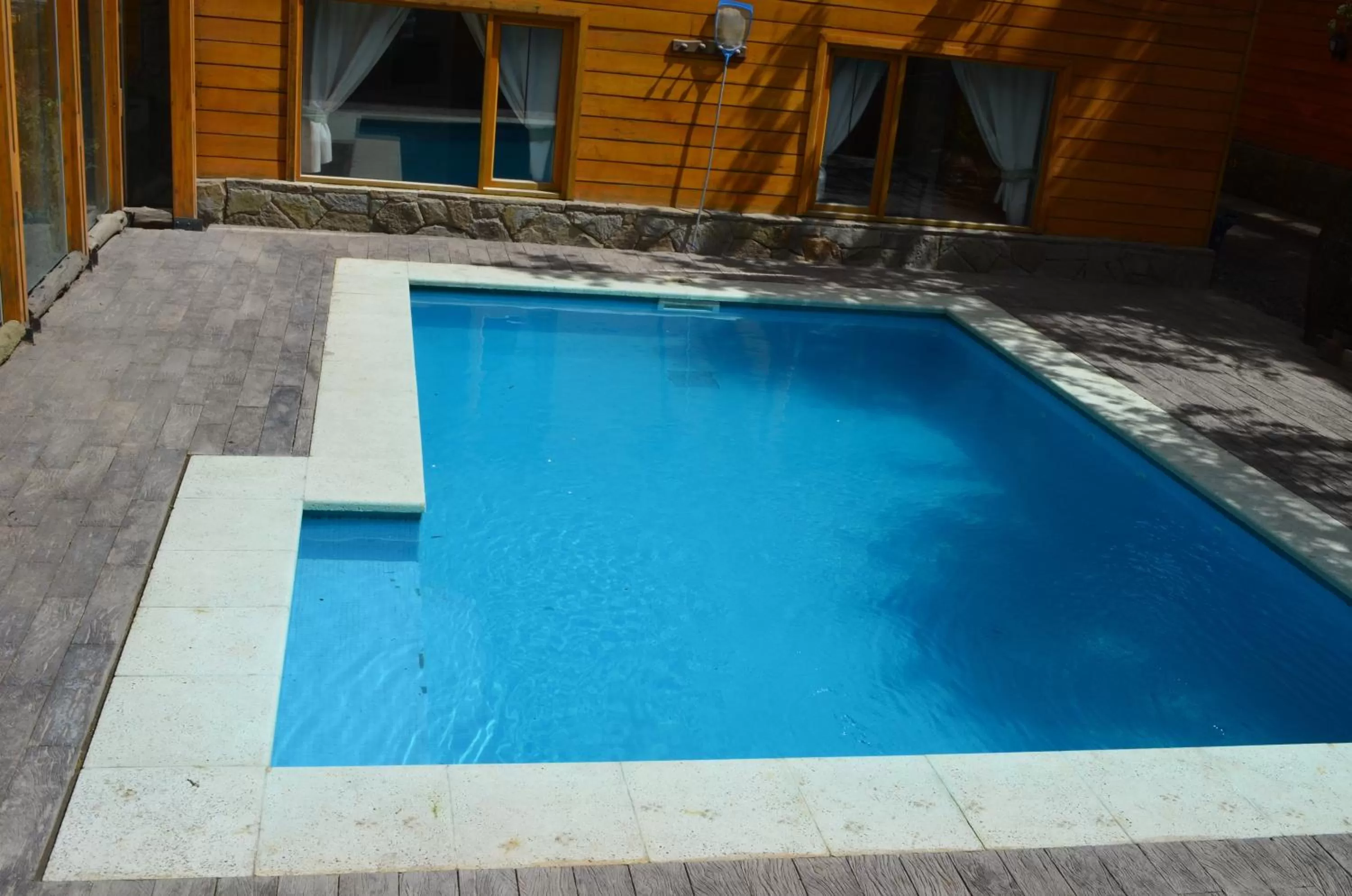 Pool view in Apart Hotel Robles del Sur