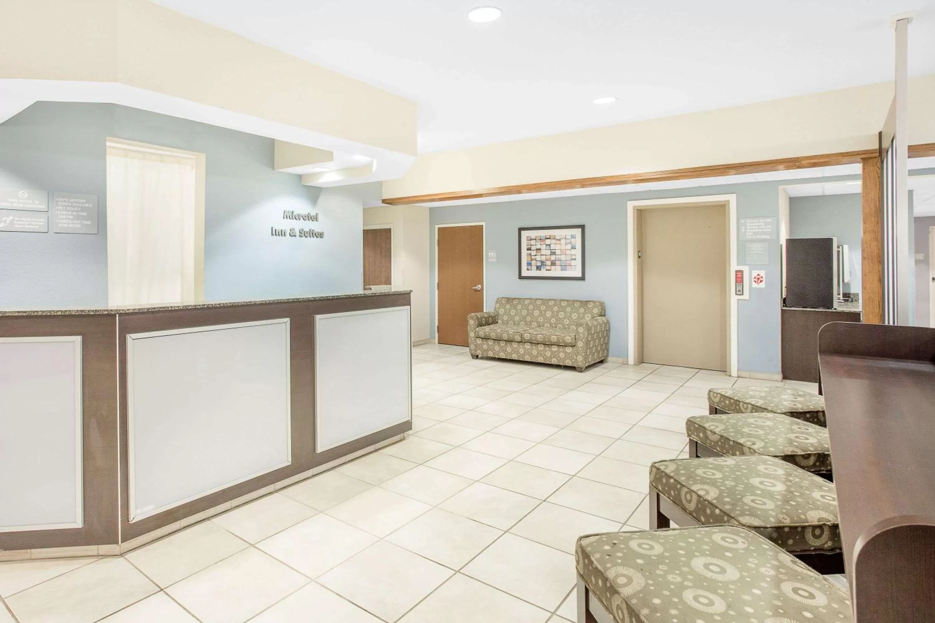 Lobby or reception in Microtel Inn and Suites San Angelo