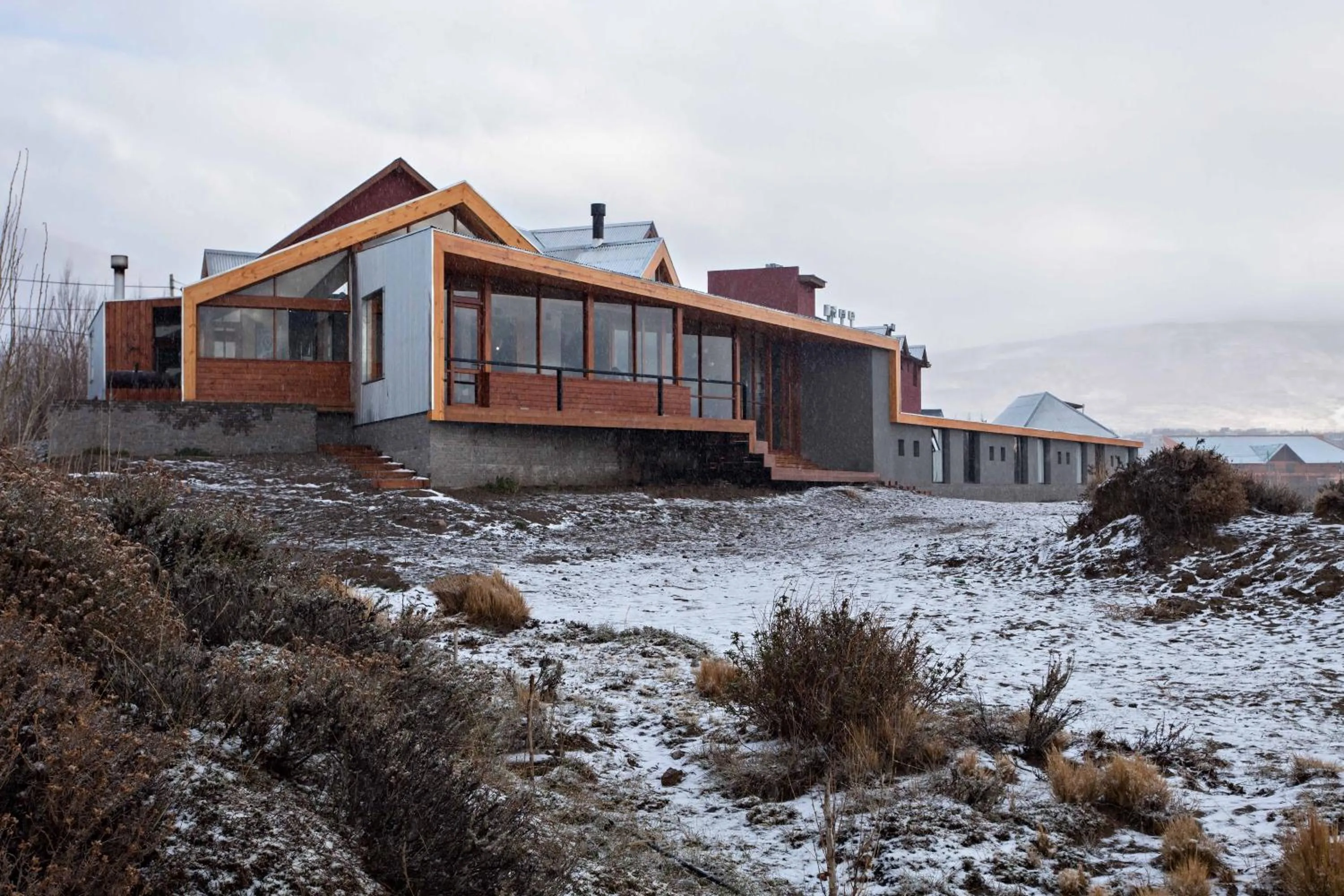 Property building in America Del Sur Calafate Hostel