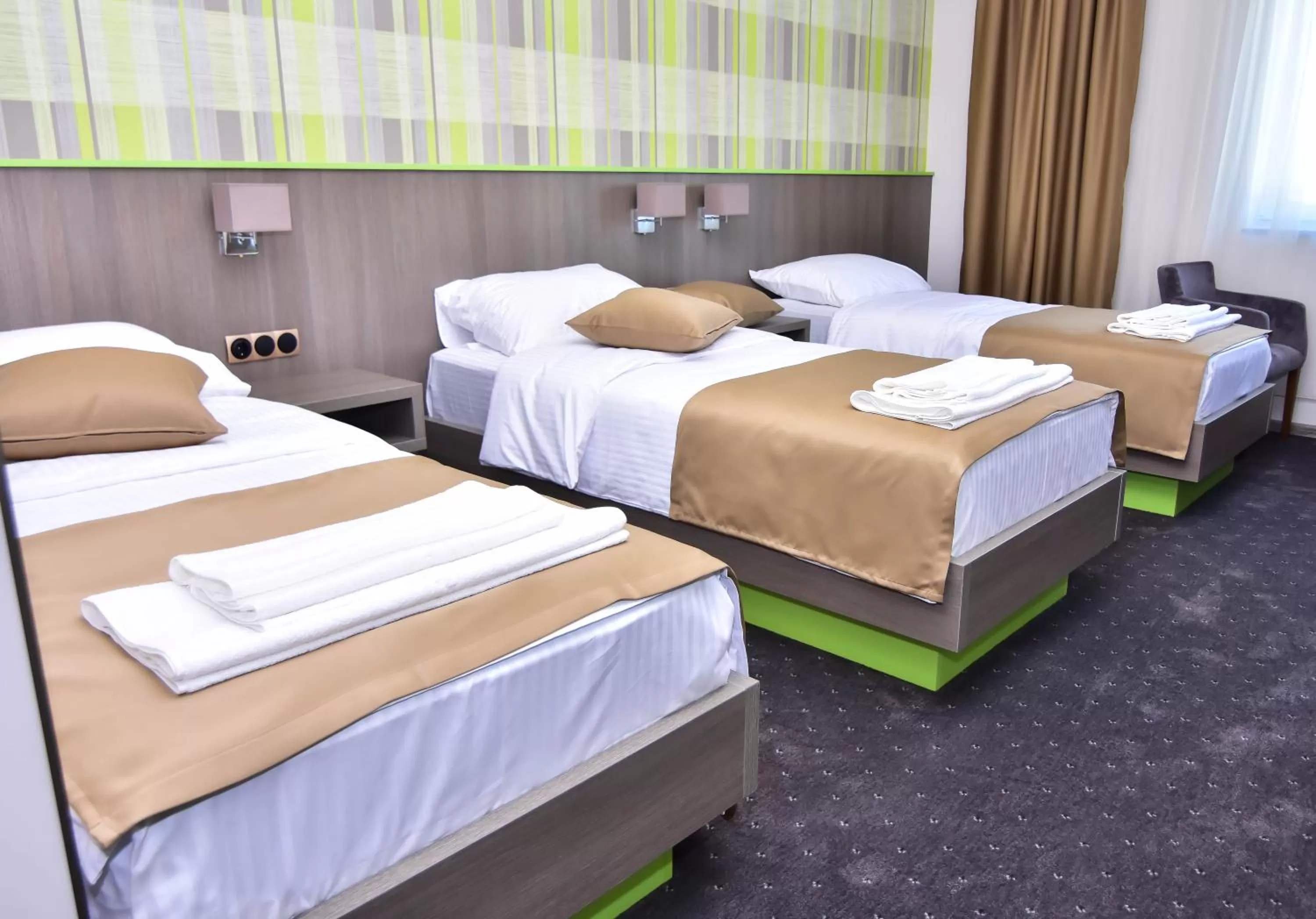 Bedroom, Bed in Hotel Ključ