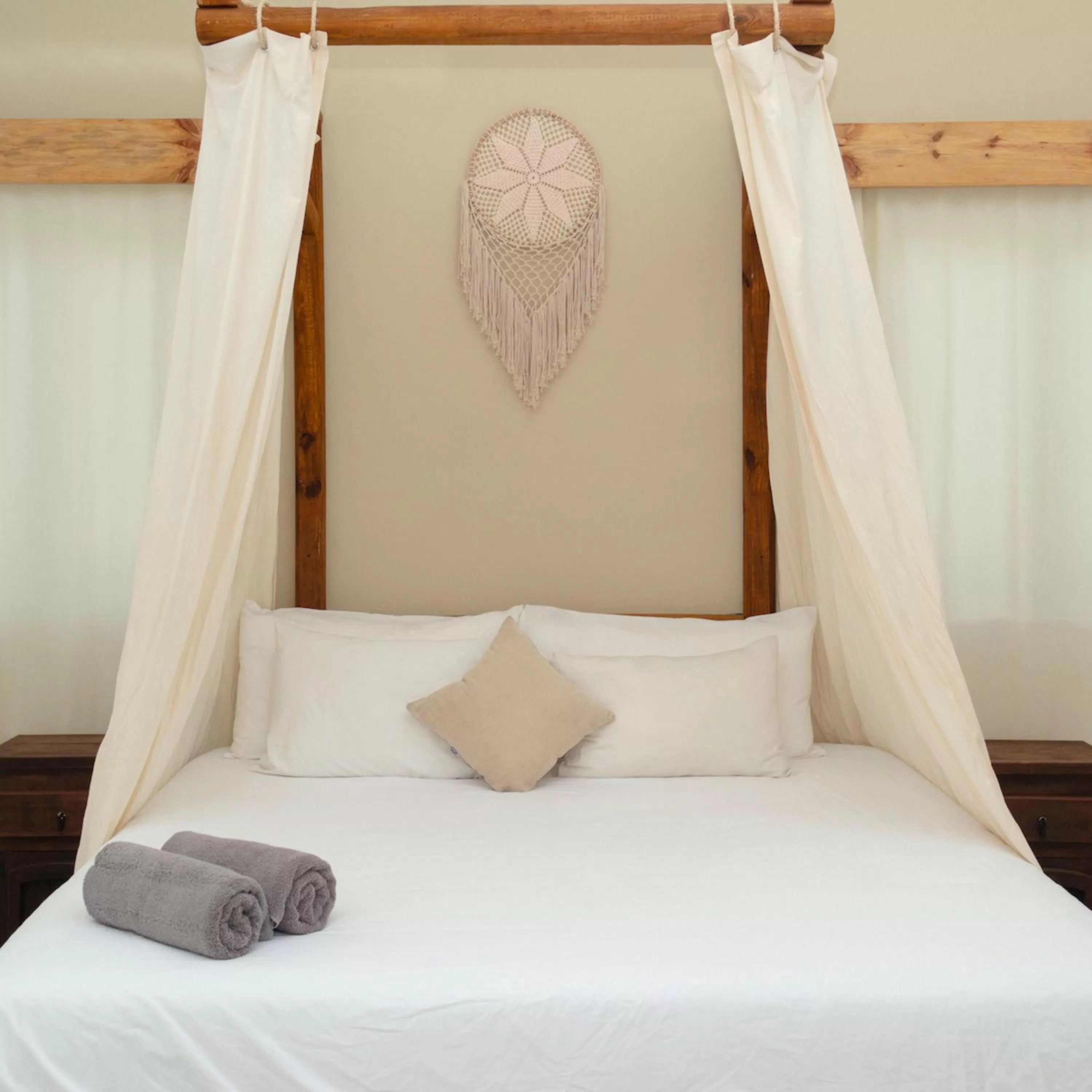 Bed in Enigmatic Hotel Experience